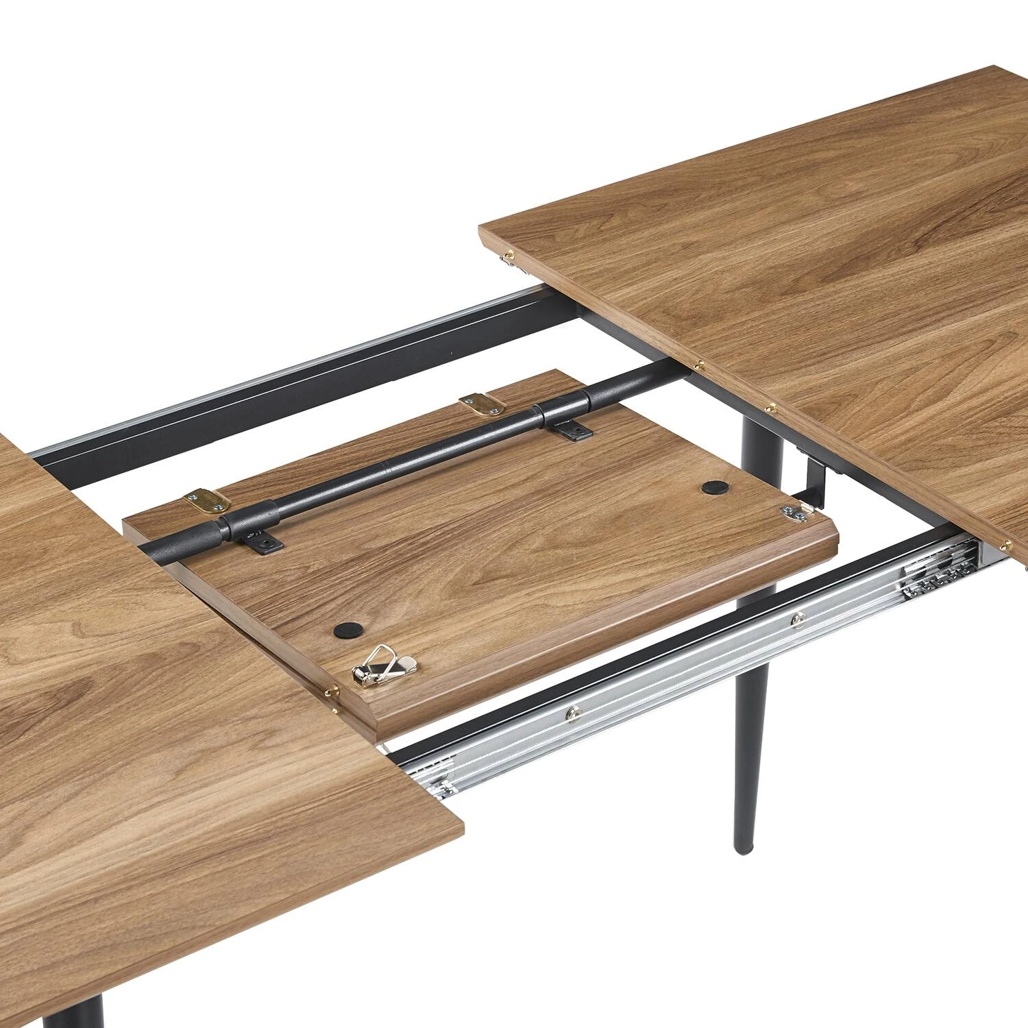 Стіл обідній розкладний Bjorn Astra 120-160x70x75 Walnut