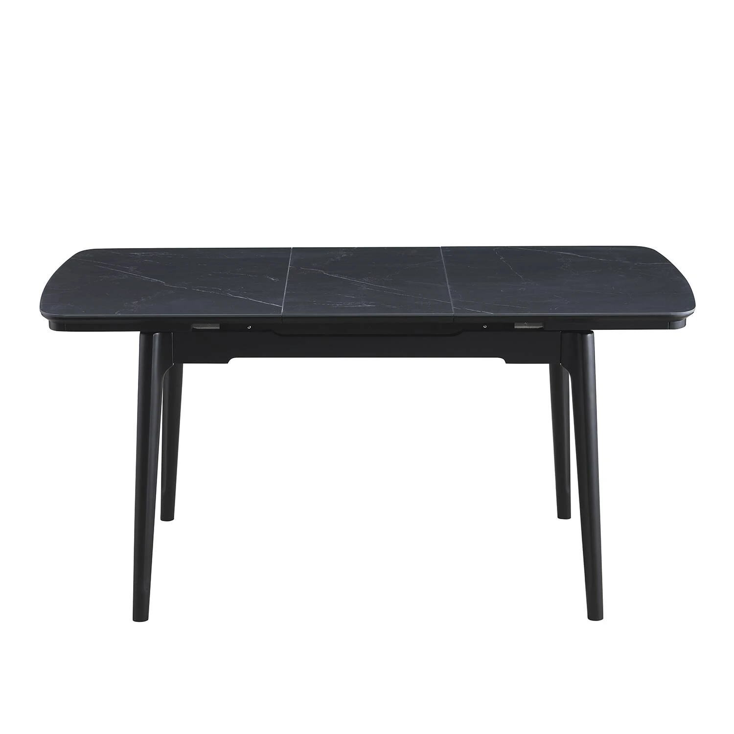 Стіл обідній розкладний Bjorn Askold (110-140)х75х76 Shks Black Matt