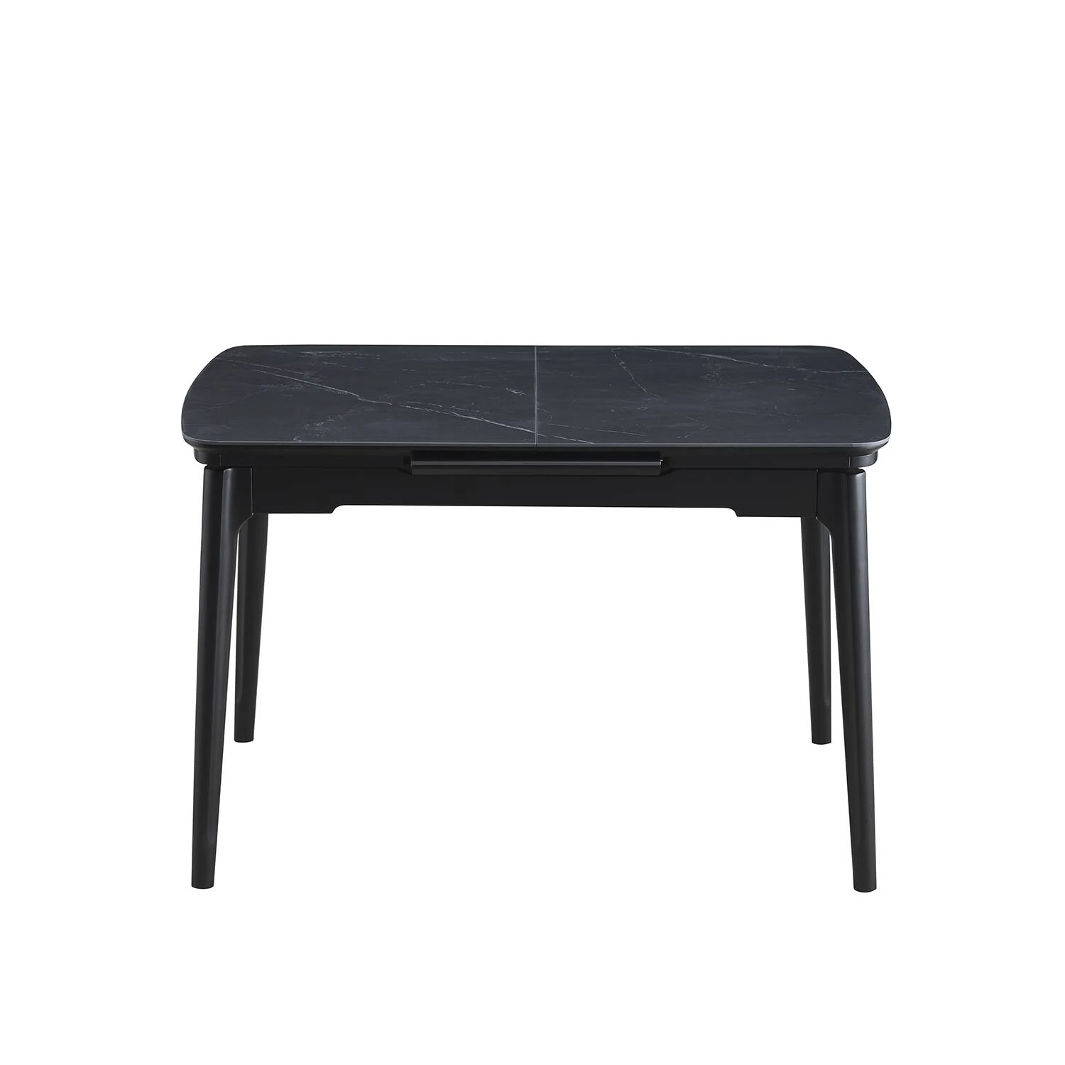 Стіл обідній розкладний Bjorn Askold (110-140)х75х76 Shks Black Matt