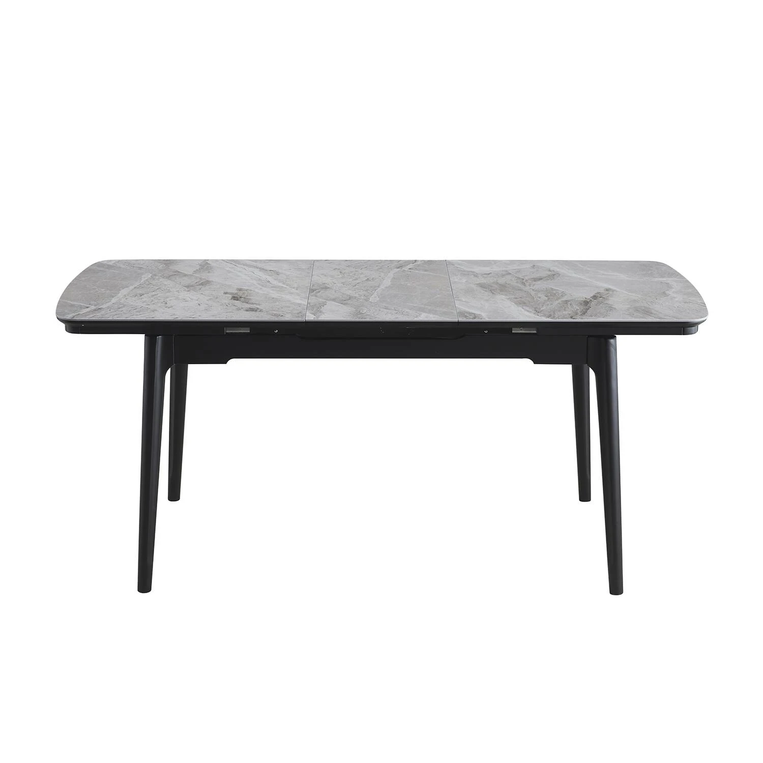 Стіл обідній розкладний Bjorn Askold 120-160х80х76 Italy grey Glossy