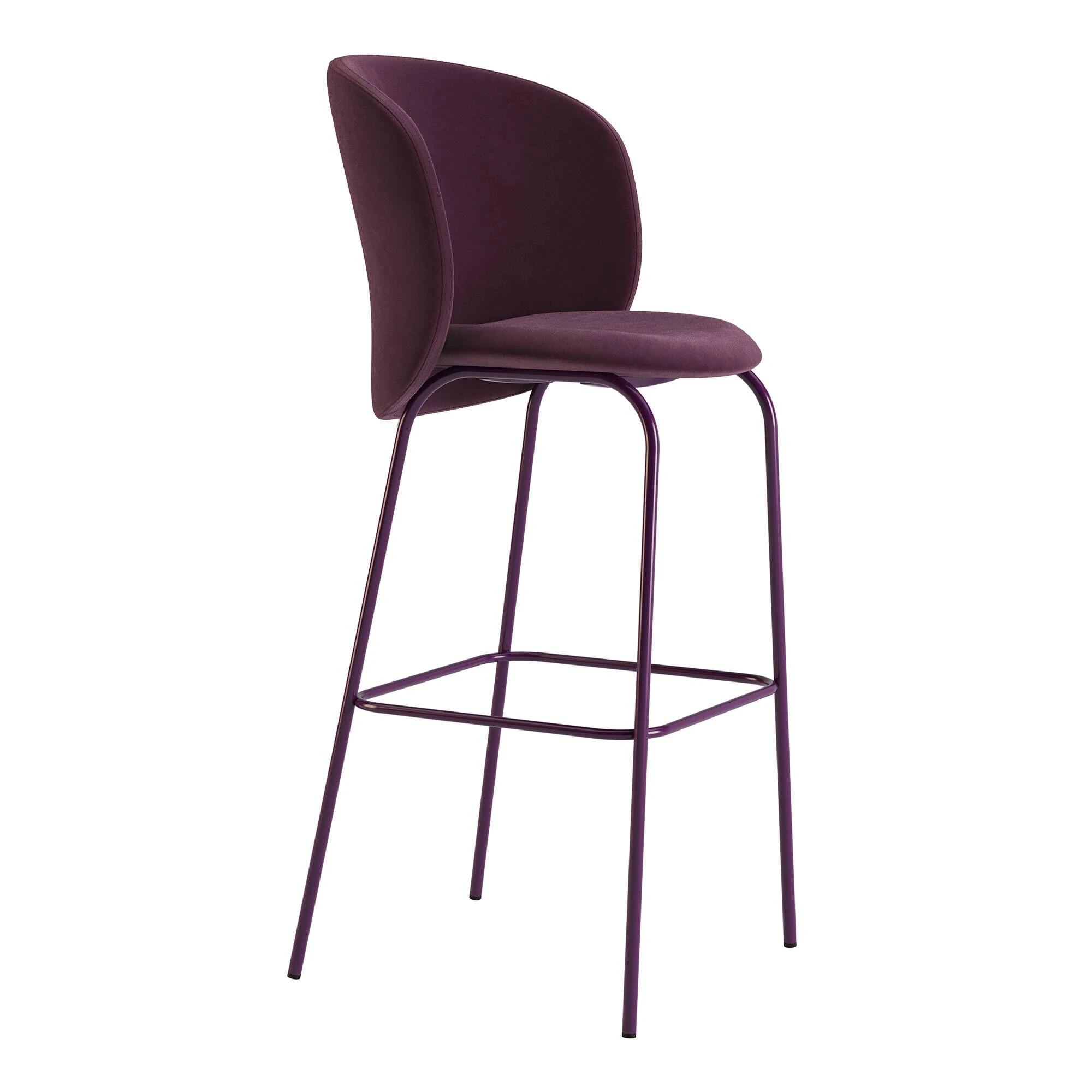 Стілець барний Lilo Exclusive Deep Plum
