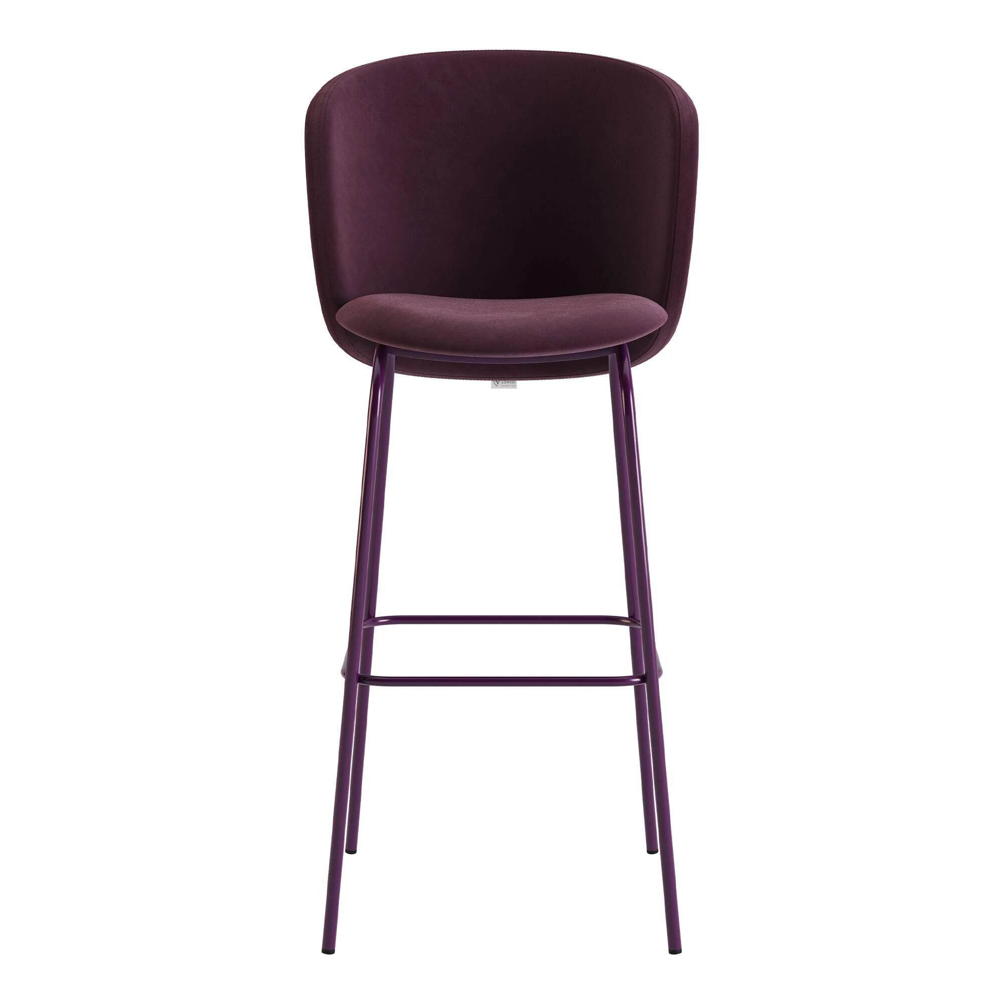 Стілець барний Lilo Exclusive Deep Plum