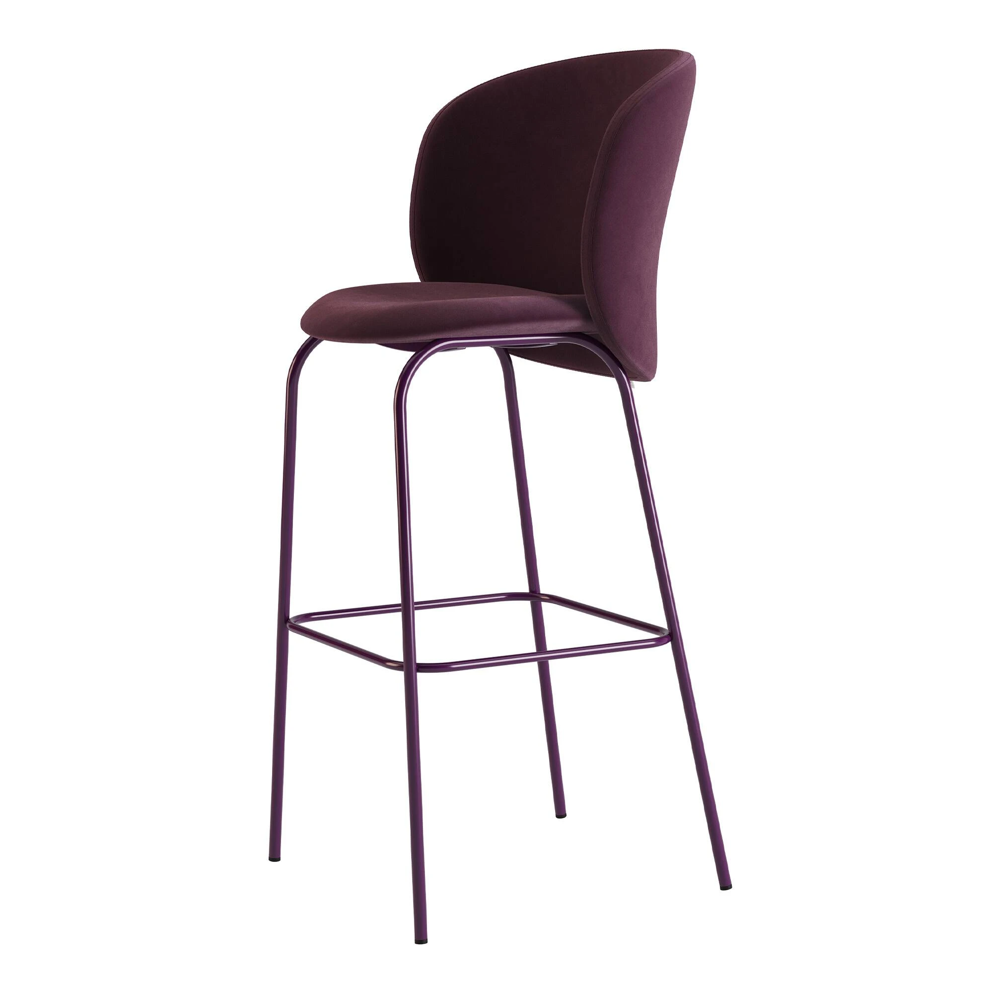 Стілець барний Lilo Exclusive Deep Plum