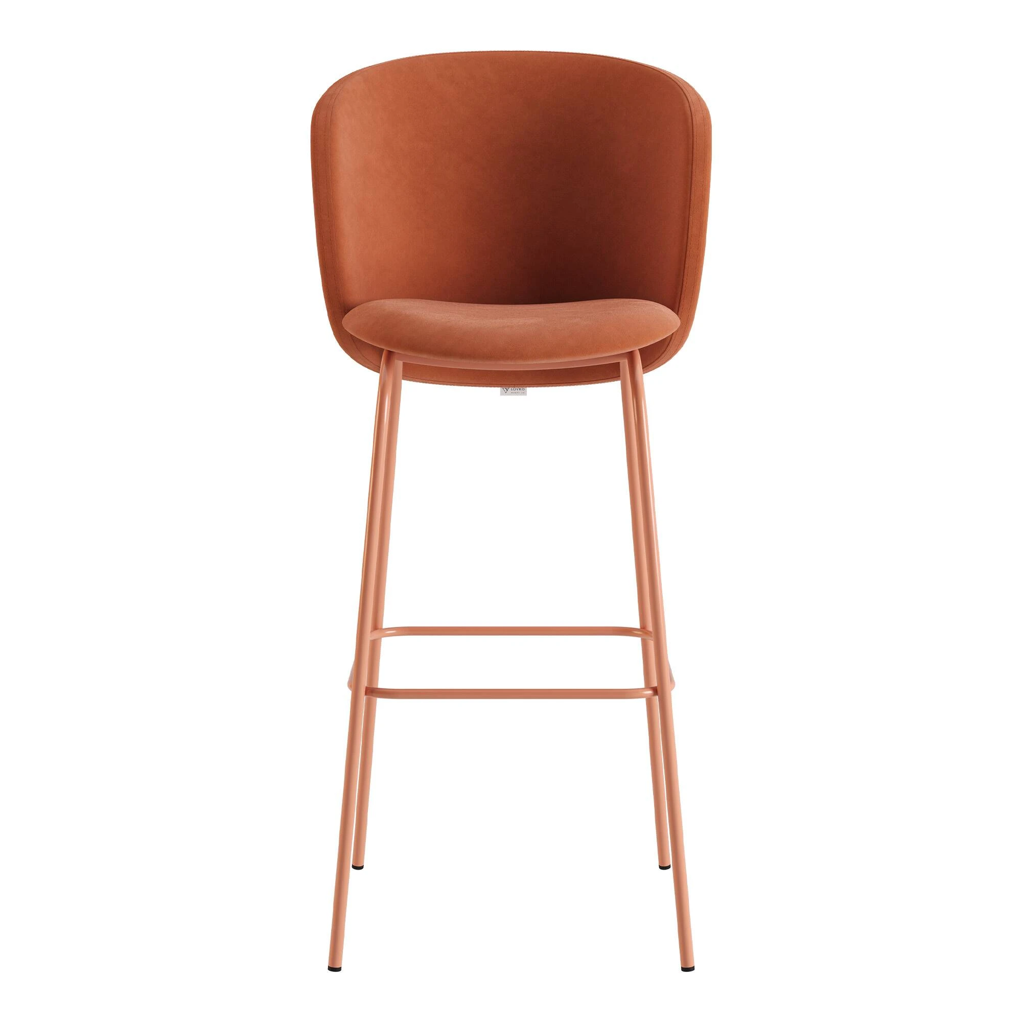 Стілець барний Lilo Exclusive Terracotta Velvet