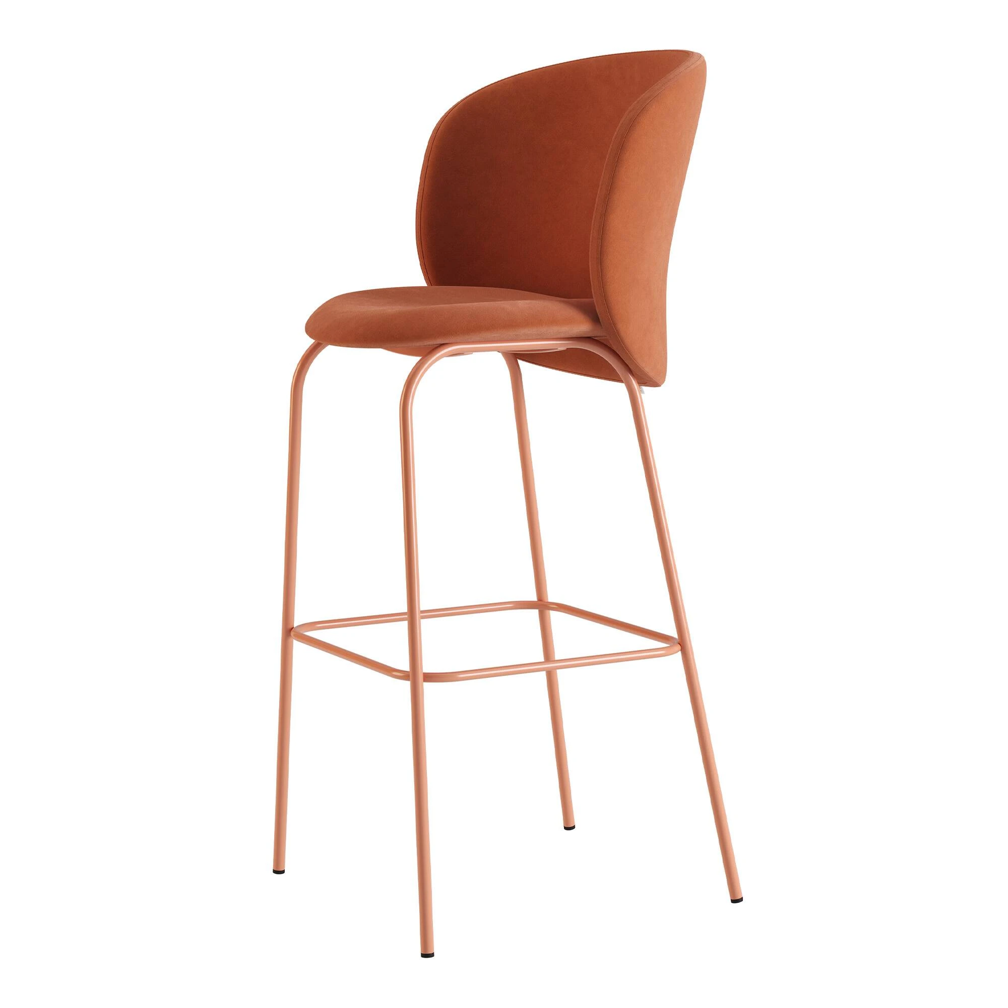Стілець барний Lilo Exclusive Terracotta Velvet