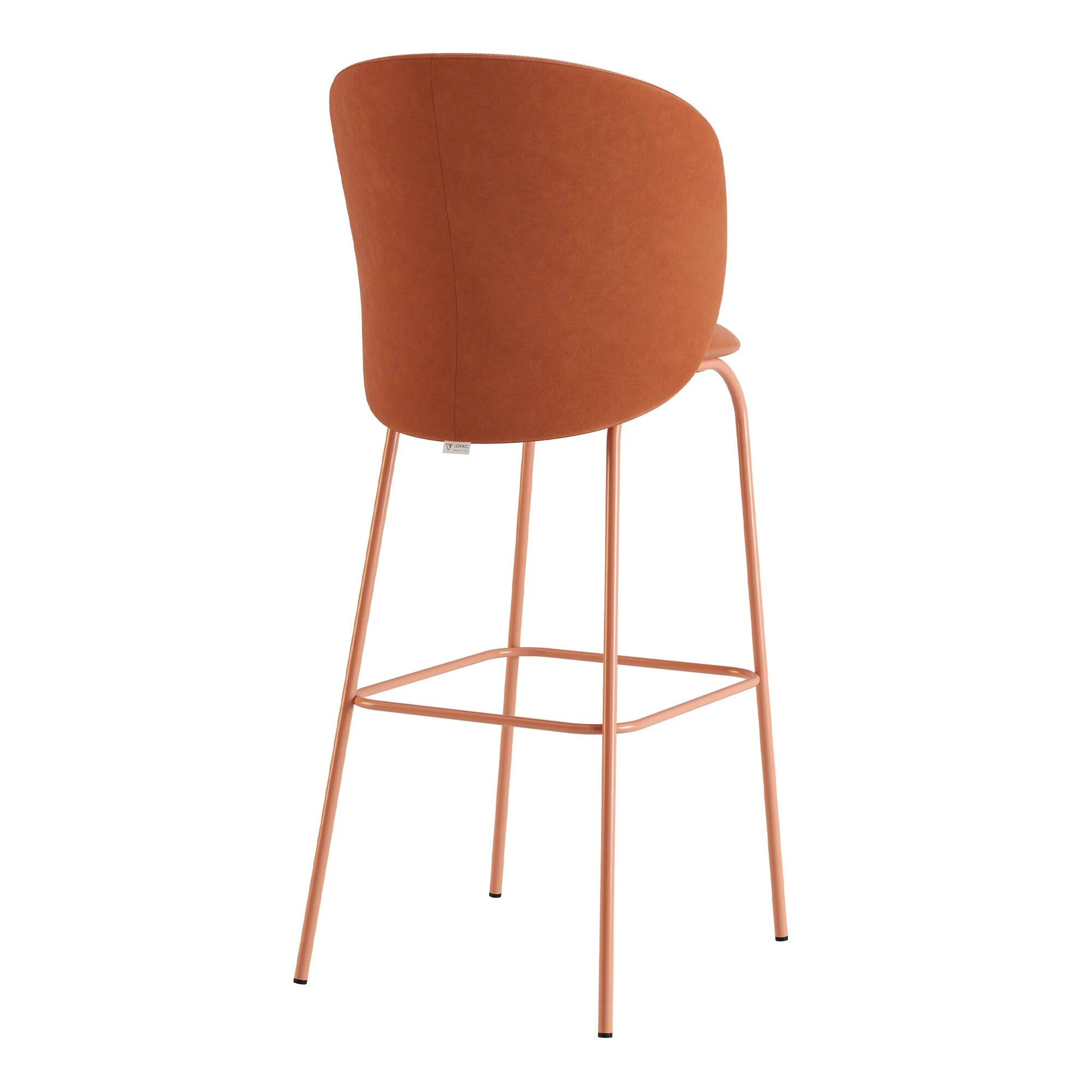 Стілець барний Lilo Exclusive Terracotta Velvet