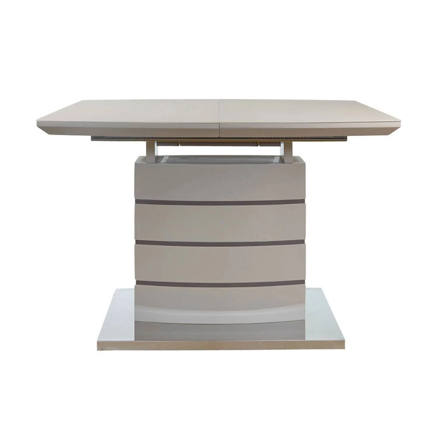 Стіл обідній розкладний DT-9123-1 Houston mini mokko gloss 110-150x70x76