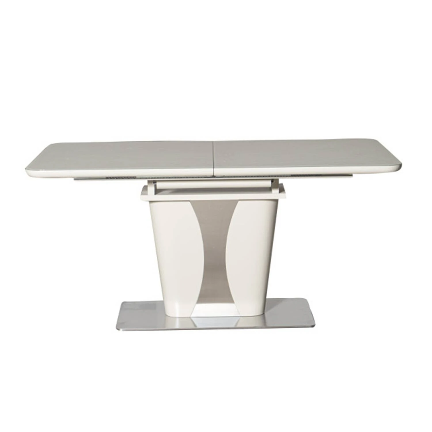 Стіл обідній розкладний T-7255 Rockford beige satin 160-210x90x76