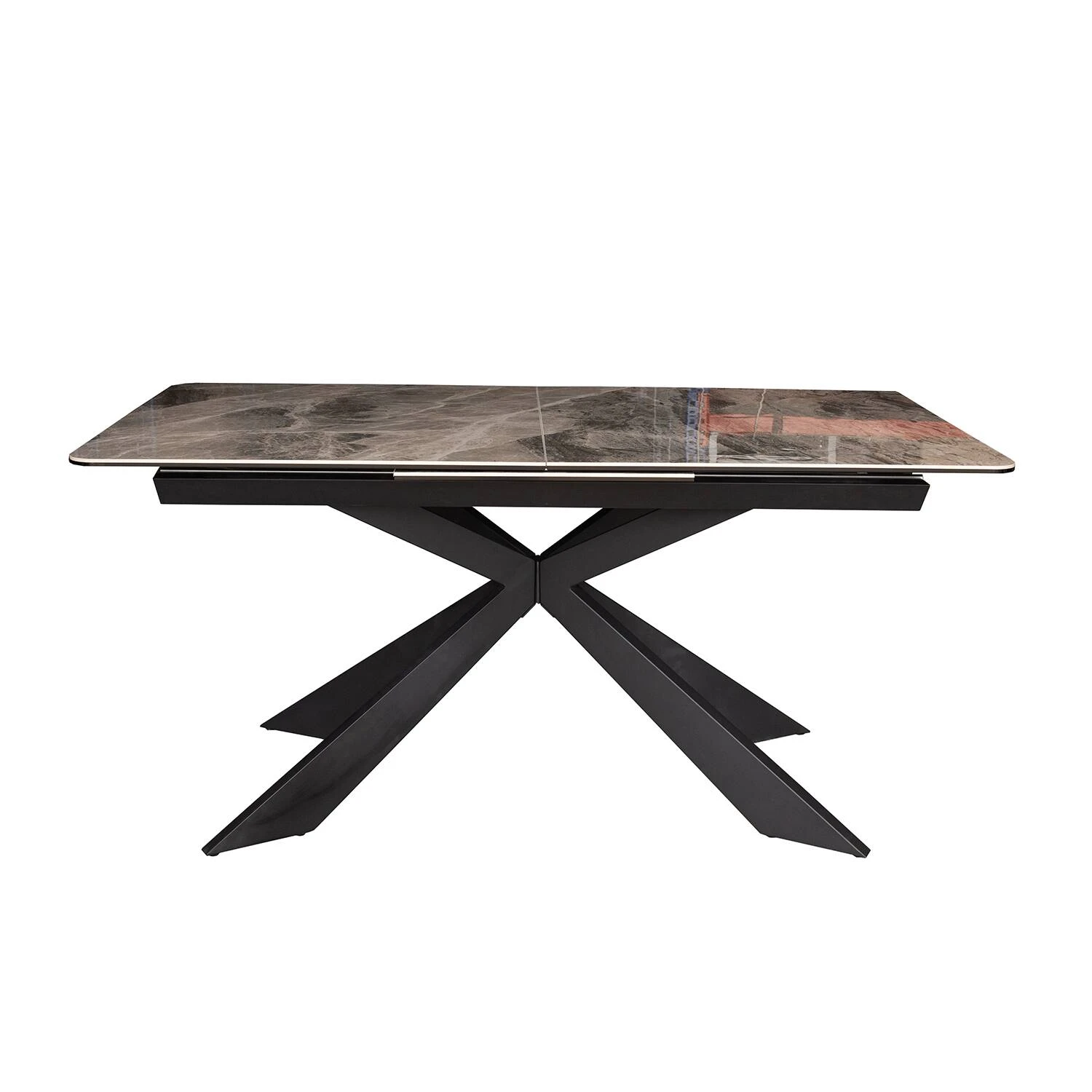 Стіл обідній розкладний T-7065 Oregon Ceramic C20 gloss 160-210x90x76