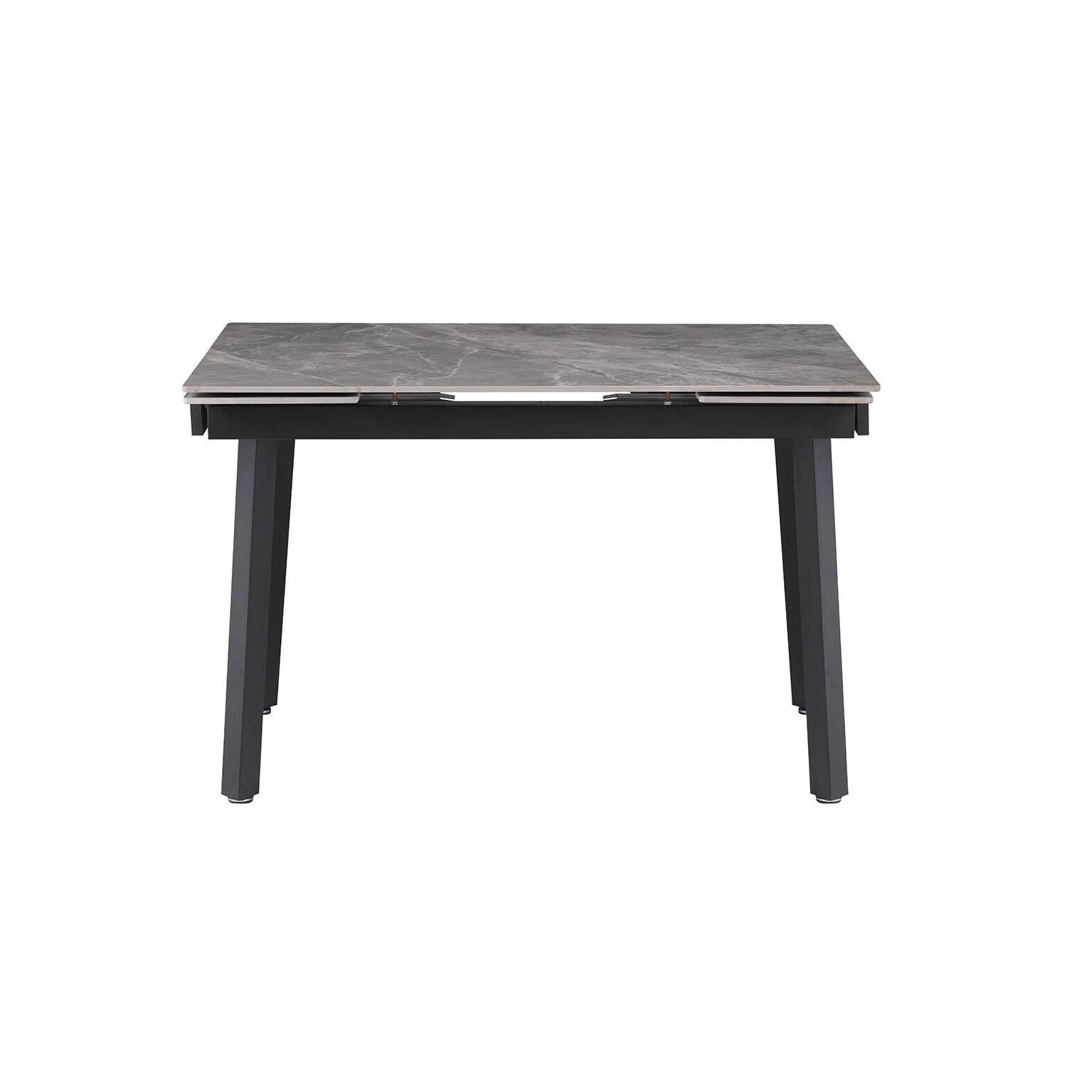 Стіл обідній розкладний DT-2402B Ashwood Ceramic grey gloss 120-180x80x76