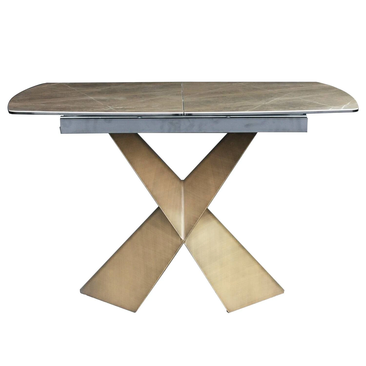 Стіл обідній розкладний T-7703 Cancun Ceramic spain 120-160x80x76