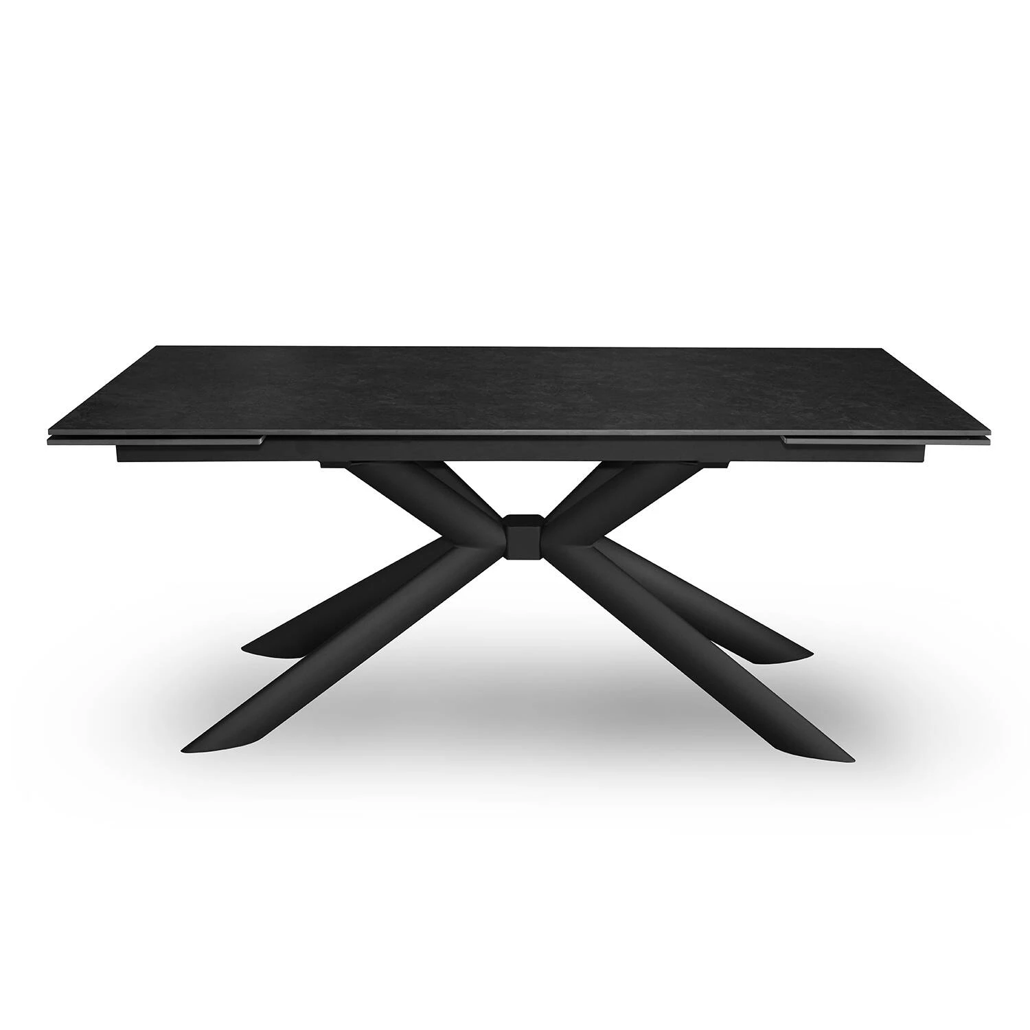 Стіл обідній розкладний T7094C-1826 Vitoria Ceramic vick dark grey matt 180-260x90x76