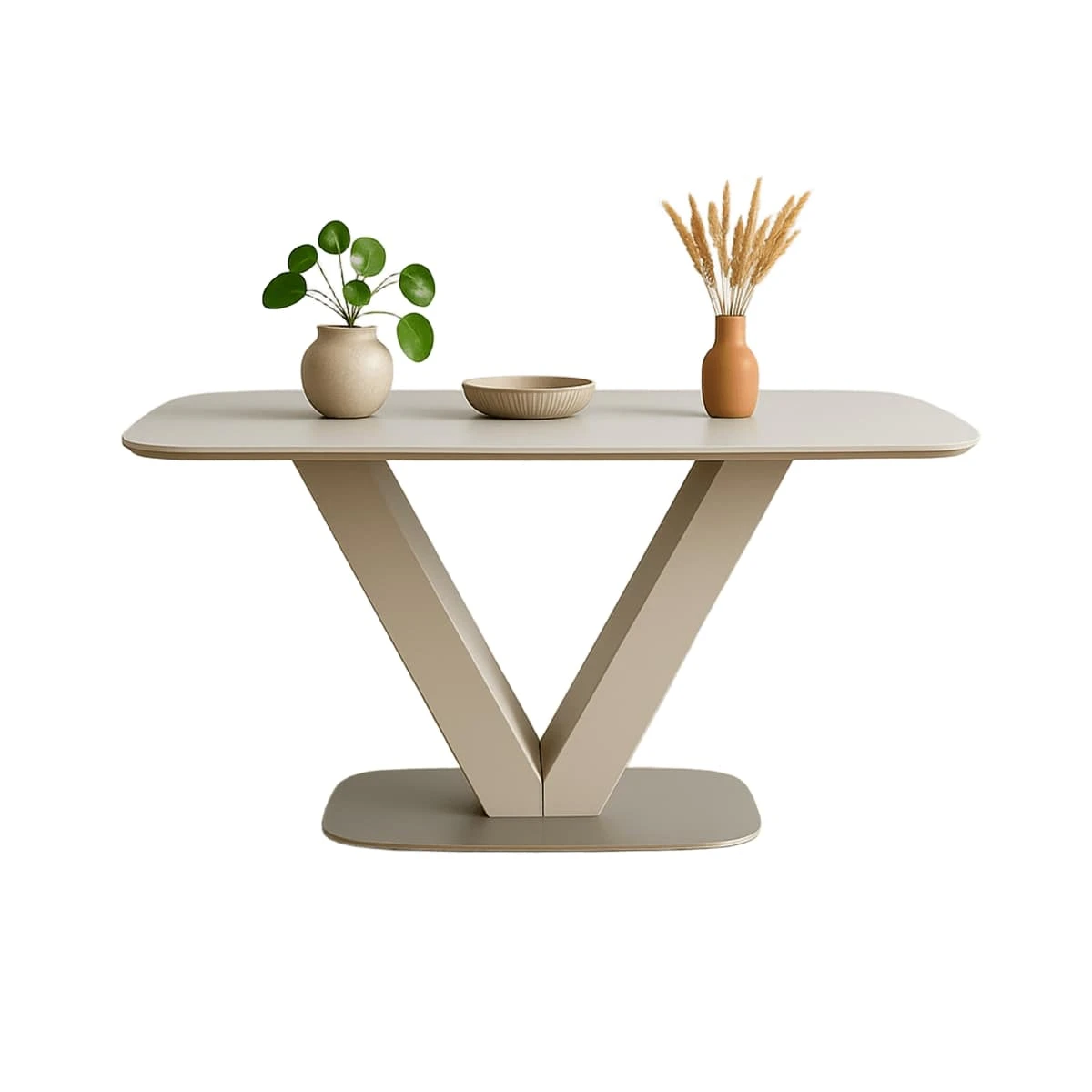 Стіл обідній T-7242 California beige matt (Y04) 140x80x76