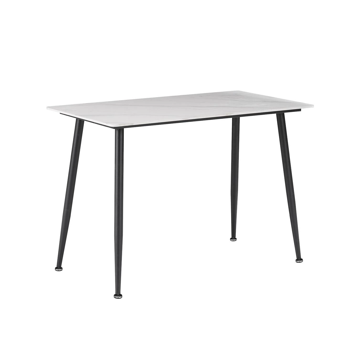 Стіл обідній WT-7SA Davis Ceramic silver white matt 110x60x75