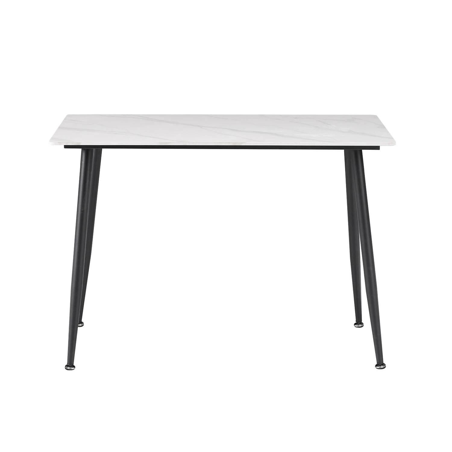 Стіл обідній WT-7SA Davis Ceramic silver white matt 110x60x75