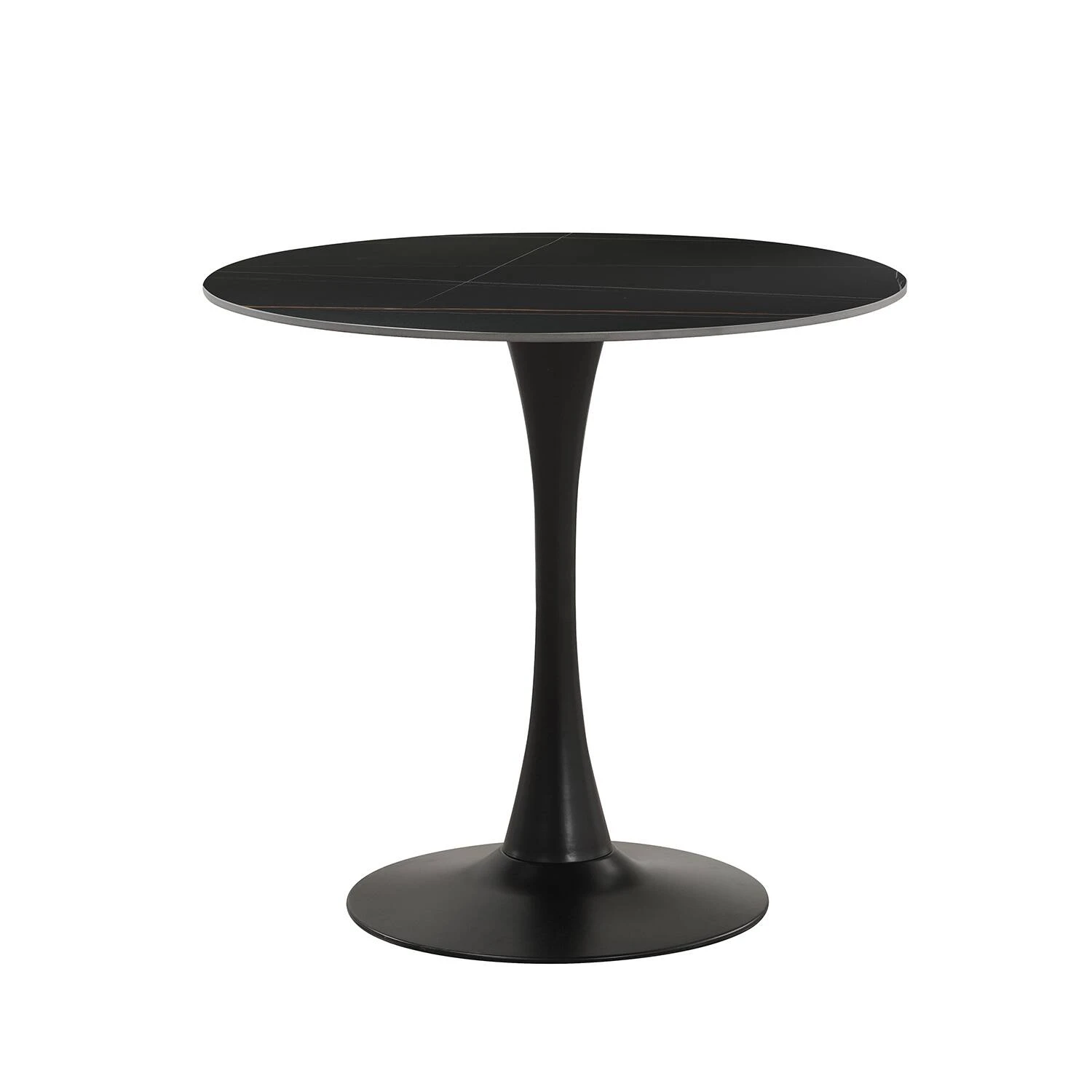 Стіл обідній KT-221C Madison Ceramic black matt 80x80x74