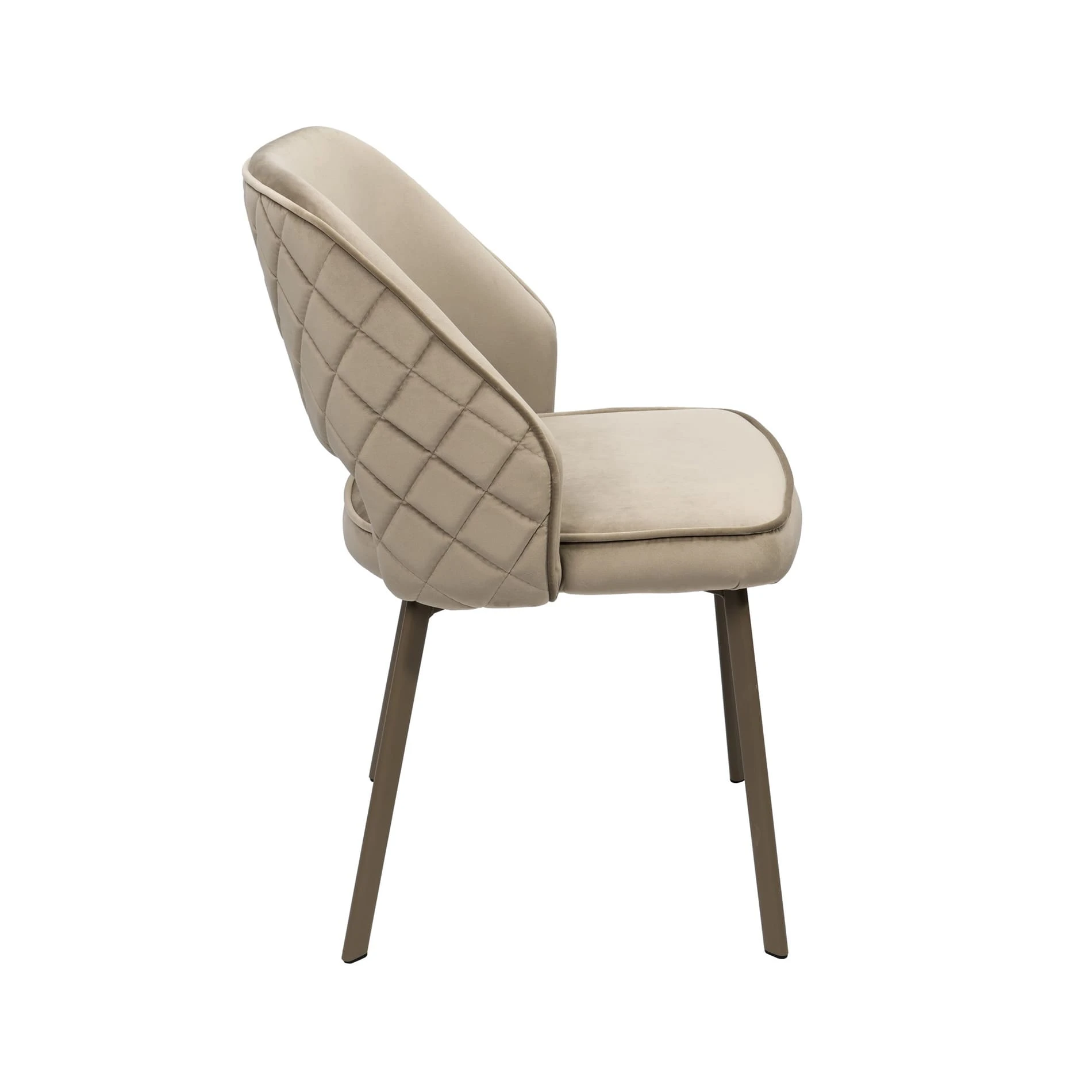Стілець обідній Bjorn Andre OV 2кат. бежевий велюр