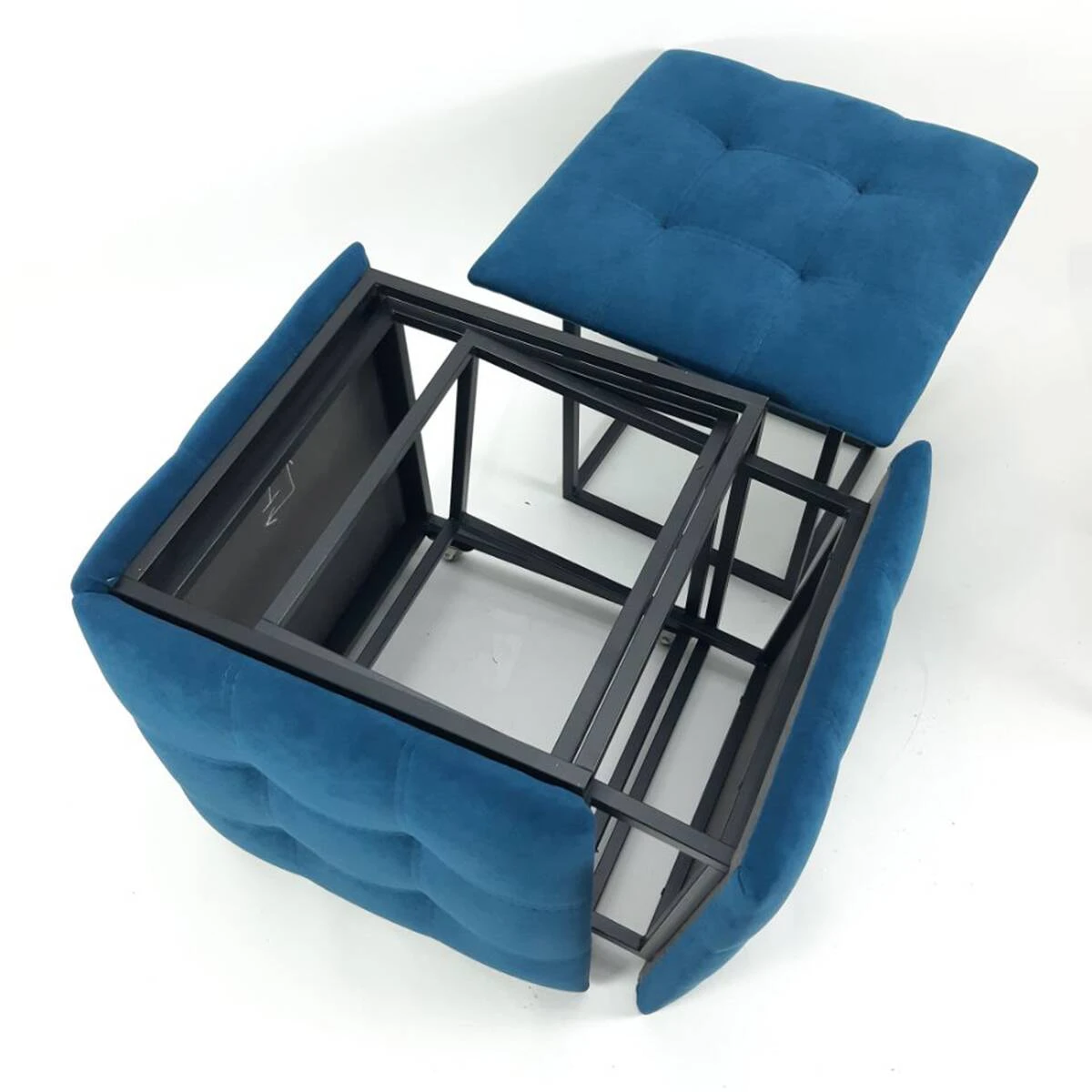 Пуф Adventerio Transformer 5-in-1 50x48 см