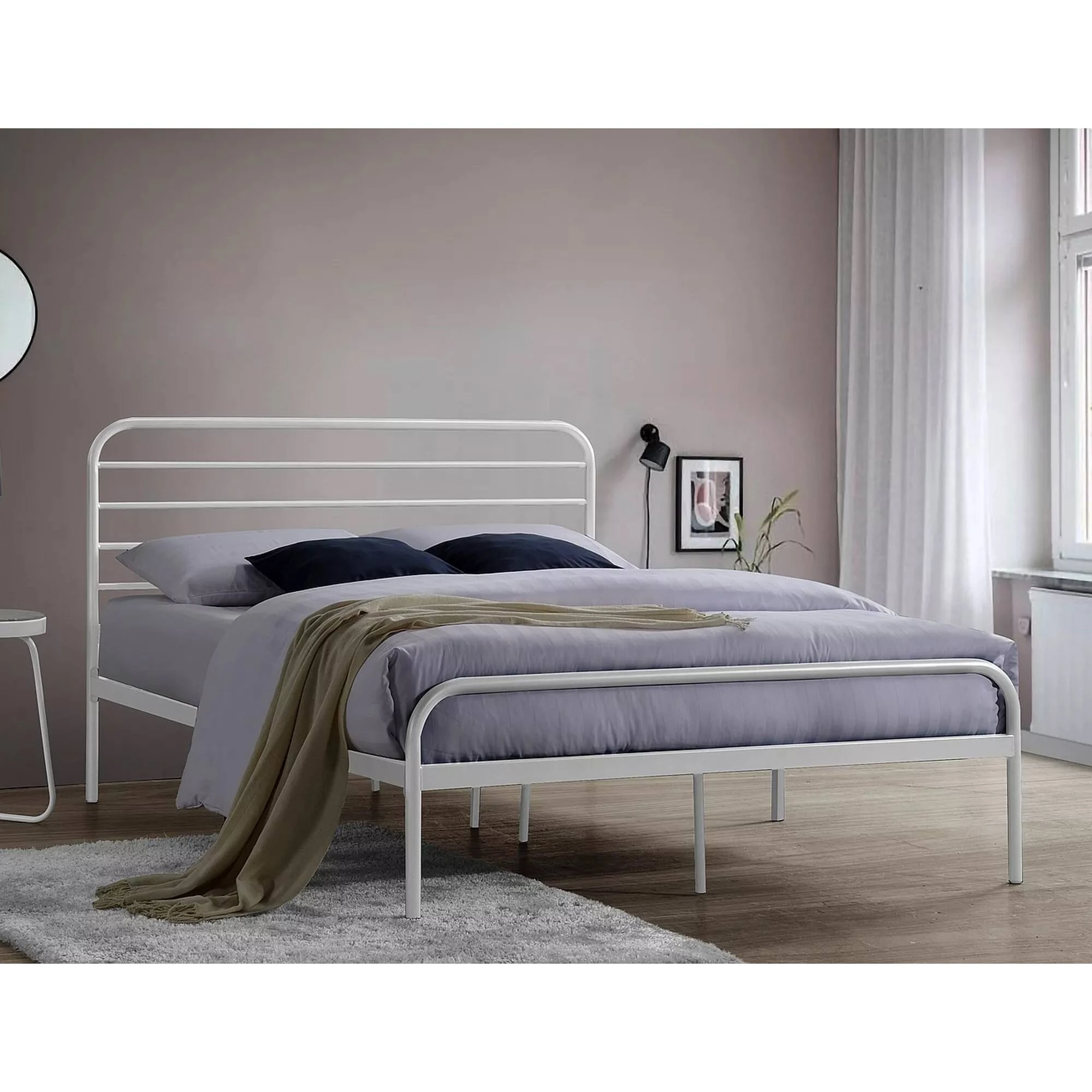 Ліжко полуторне Signal BOLONIA140X200 Білий BOLONIAB140