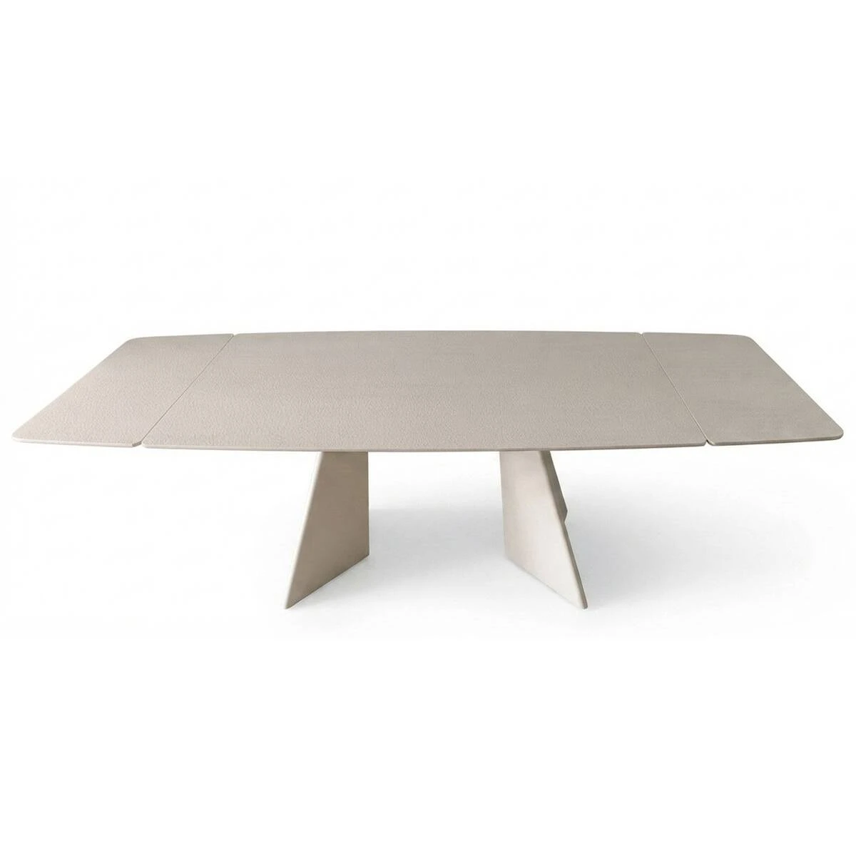 Стіл обідній розкладний Brixton Ceramic 160-240x90x76 світло-сірий/кашемір