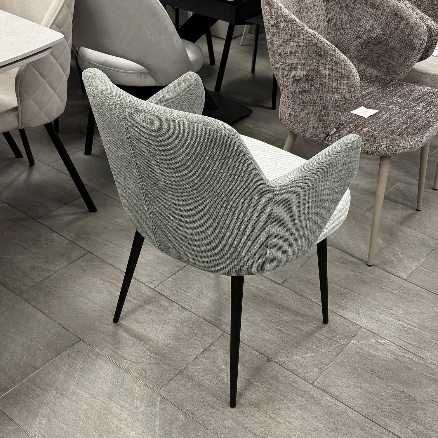 Стілець обідній Bjorn Madera Capri 2кат. бежева рогожка