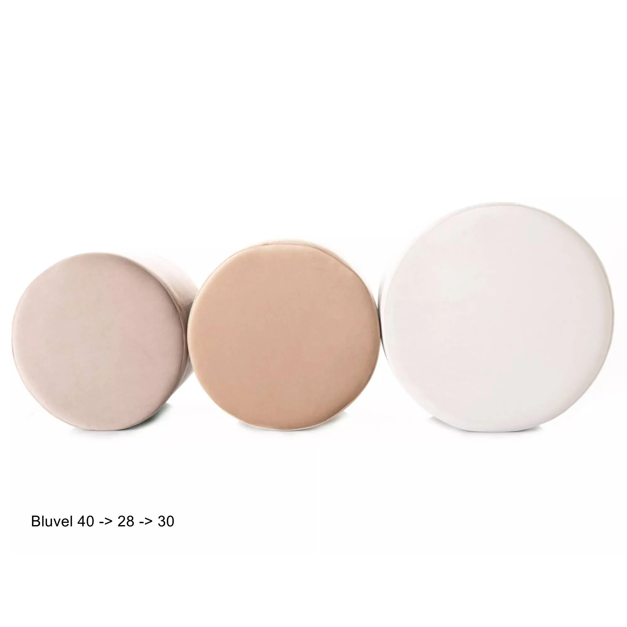 Пуф Signal DOTI B VELVET св.беж BL.30 d.38 DOTIBV30