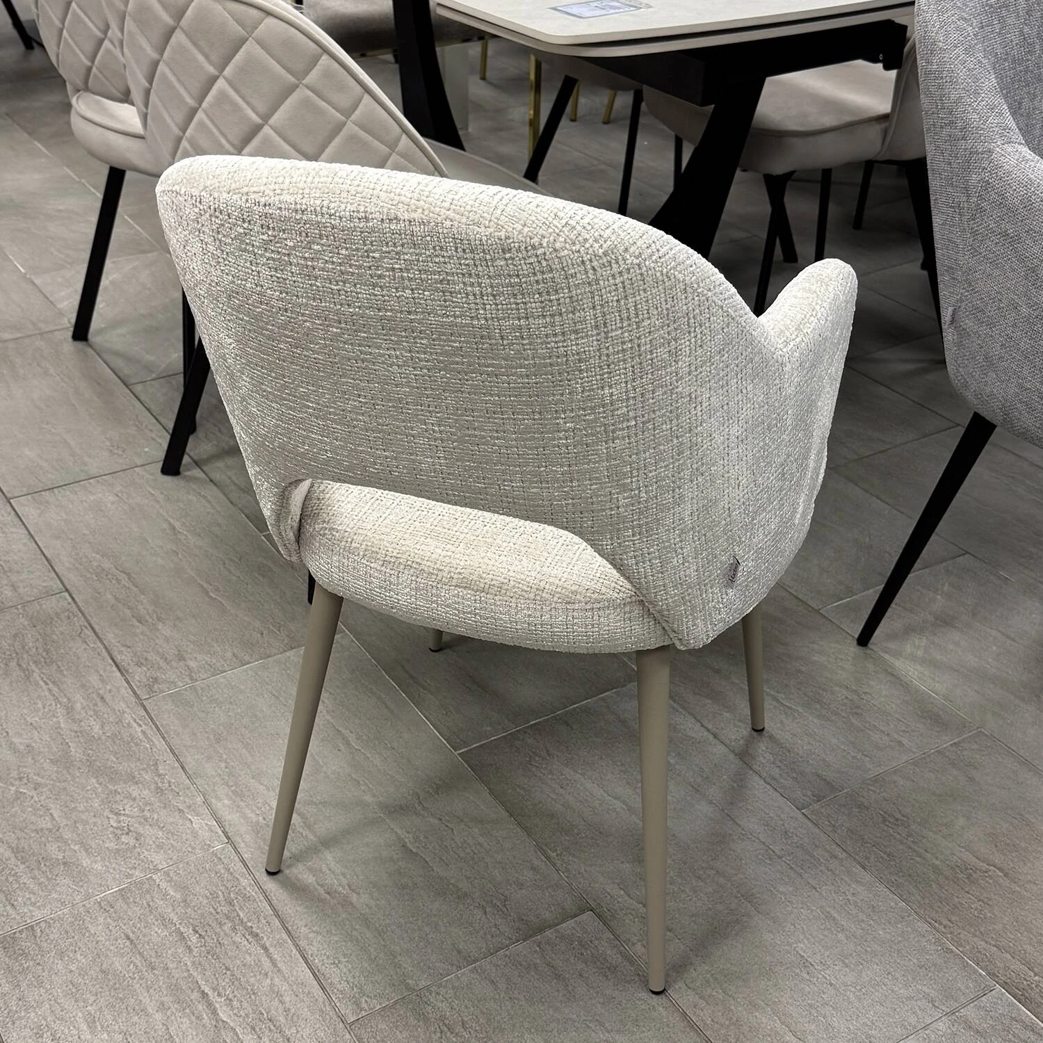 Стілець обідній Bjorn Madera Dolce 2кат. бежева рогожка