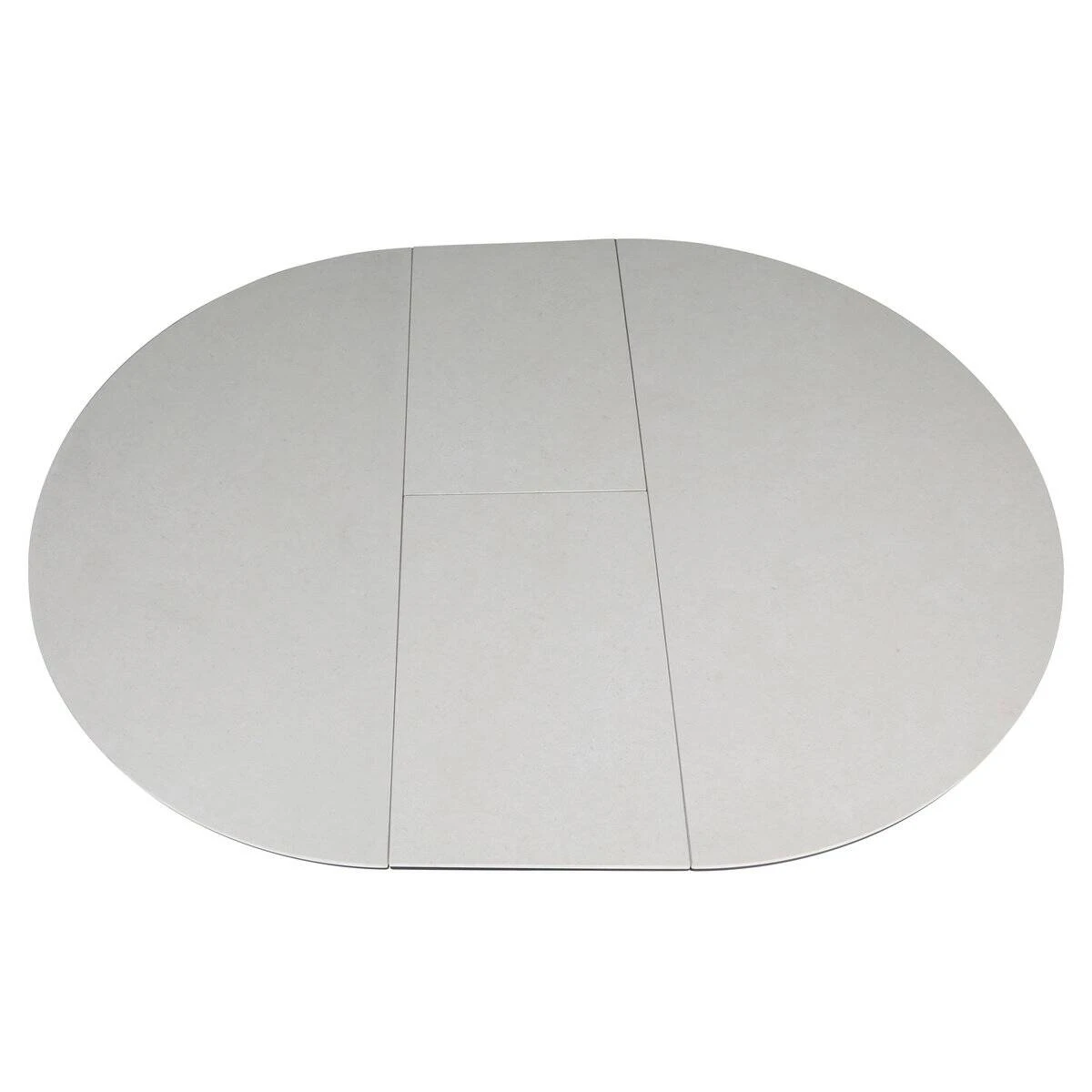 Стіл обідній розкладний Genewa Ceramic 105-140x105x76 бежевий/чорний