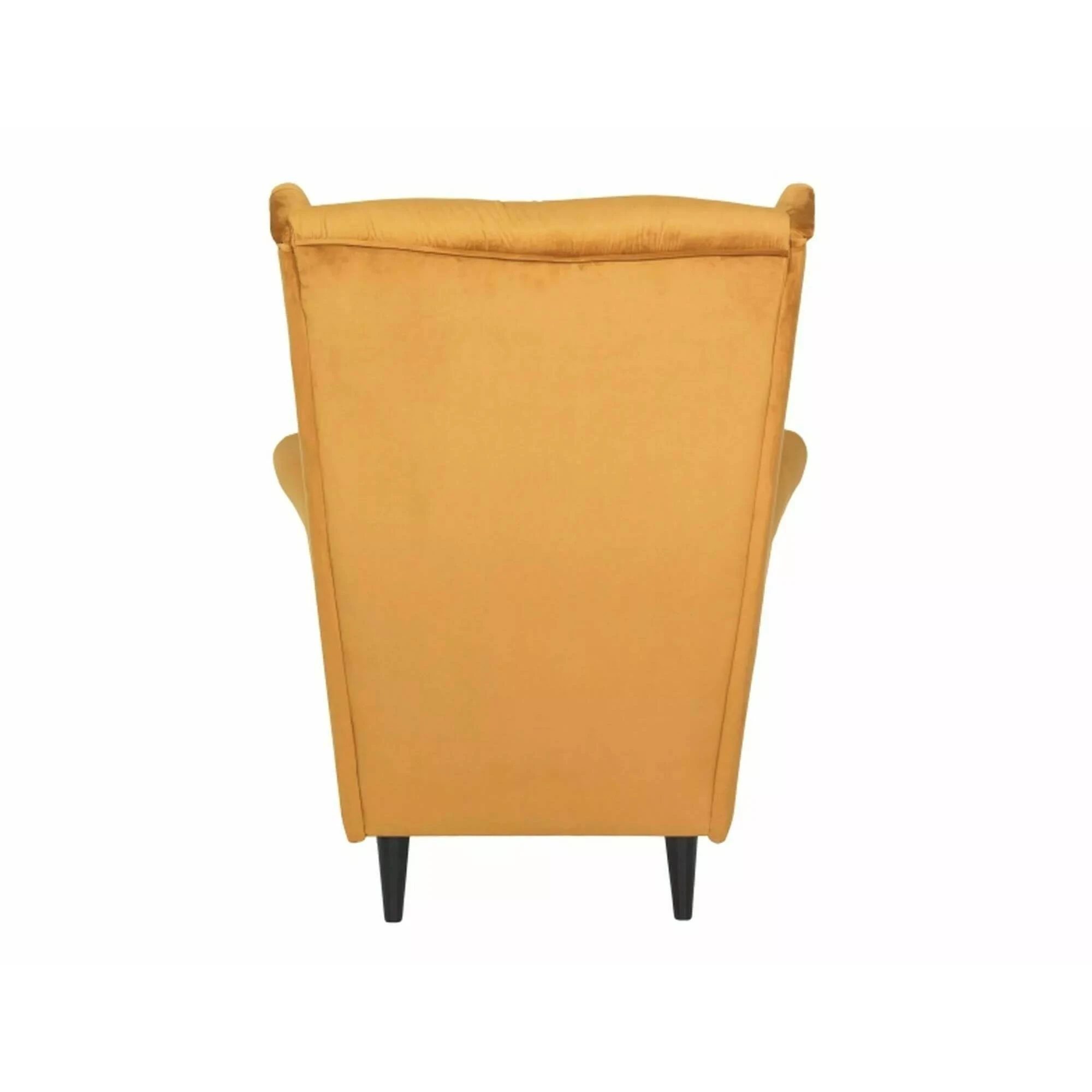 Крісло Signal HARRY VELVET карі BLUVEL 68 / венге HARRYV68W