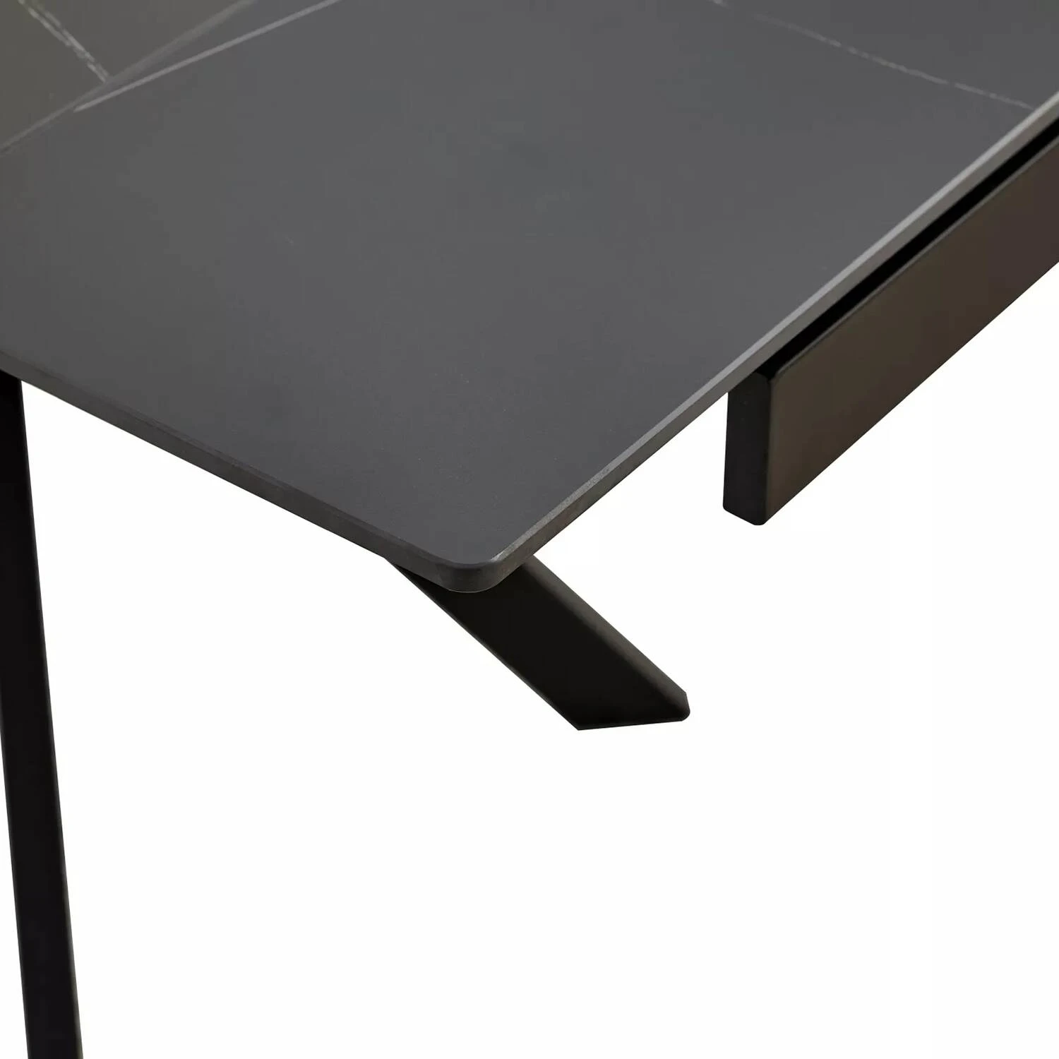 Стіл обідній розкладний Signal Imperia 160-220x90x75 чорний