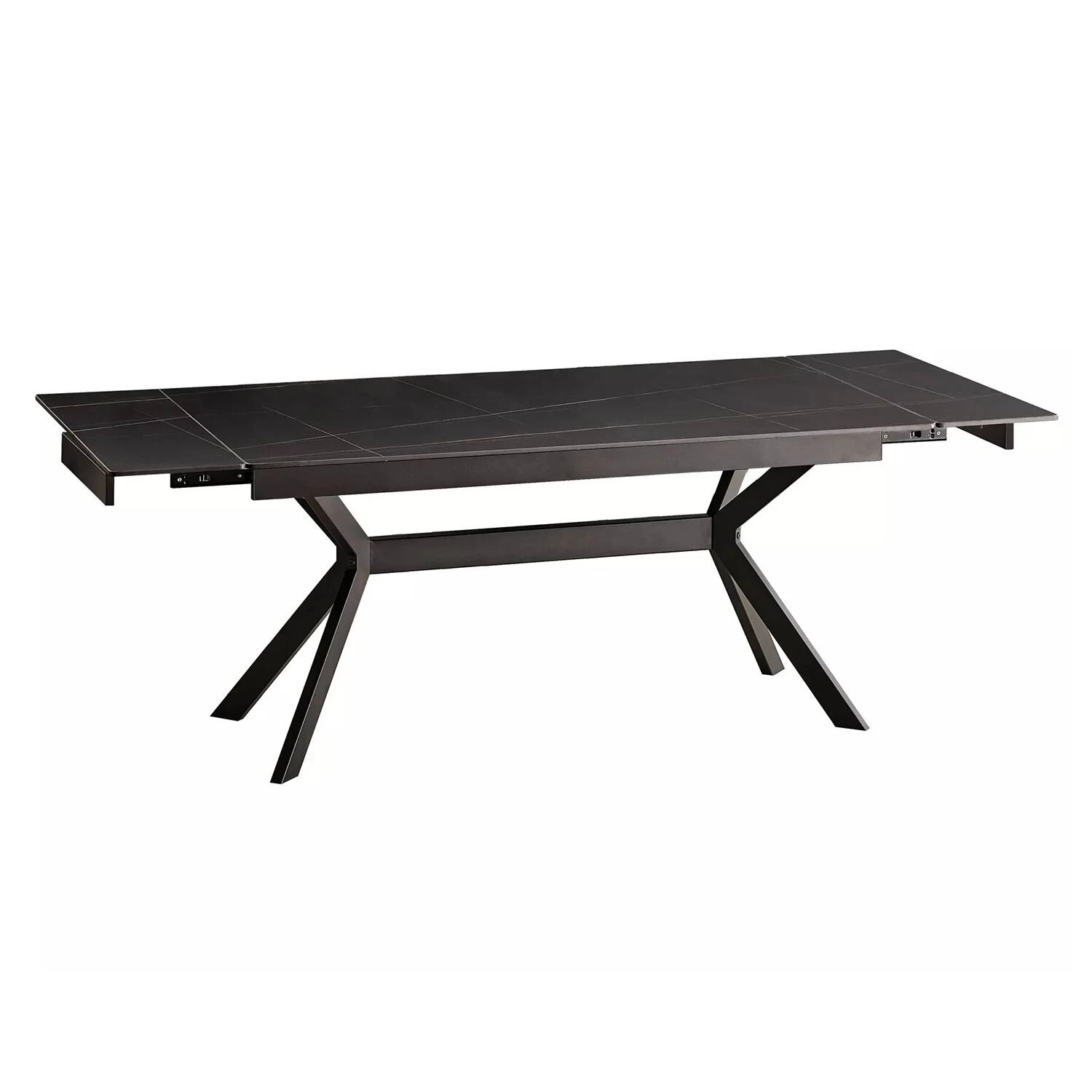 Стіл обідній розкладний Signal Imperia 180-240x90x75 чорний