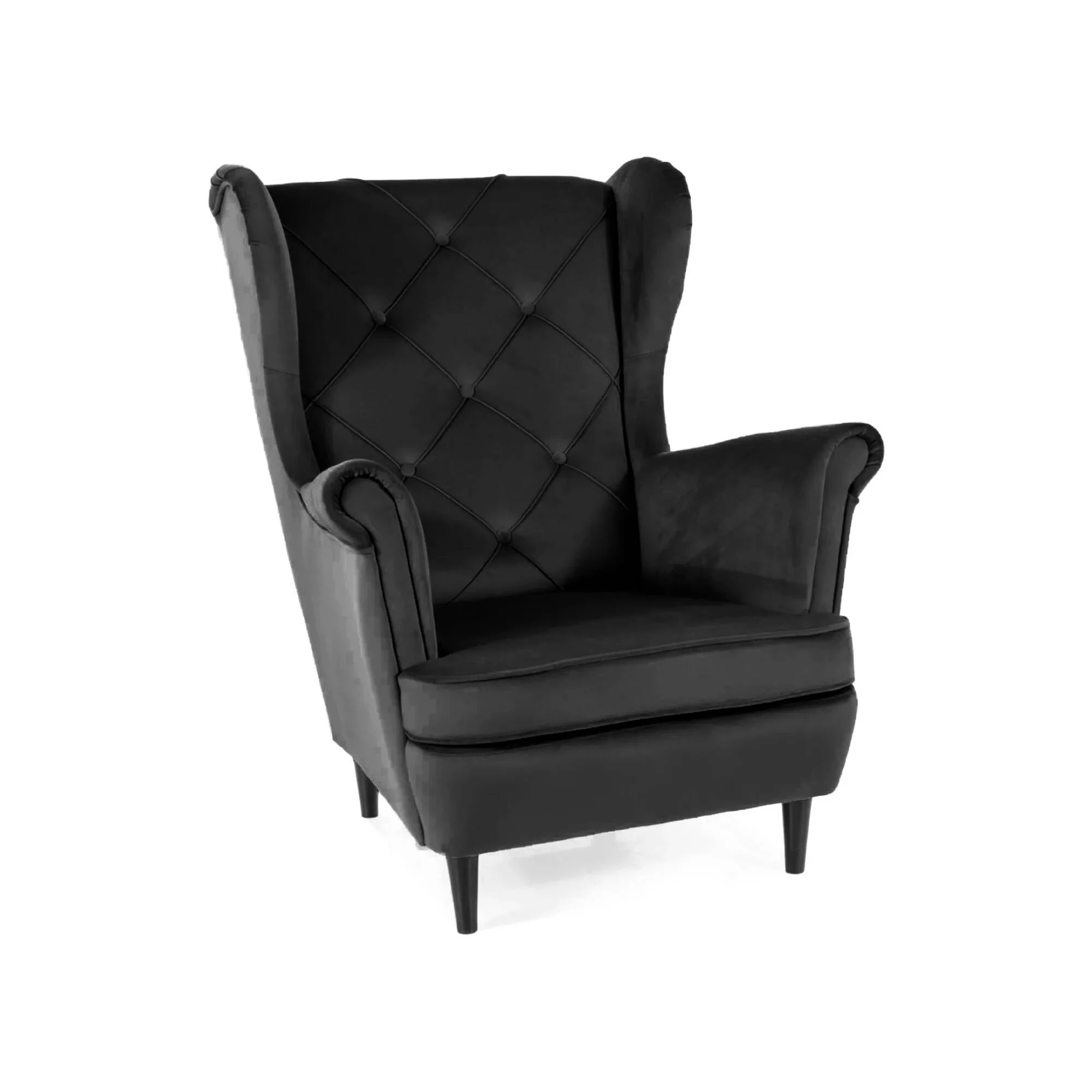 Крісло Signal Lady Velvet Чорний LADYV19