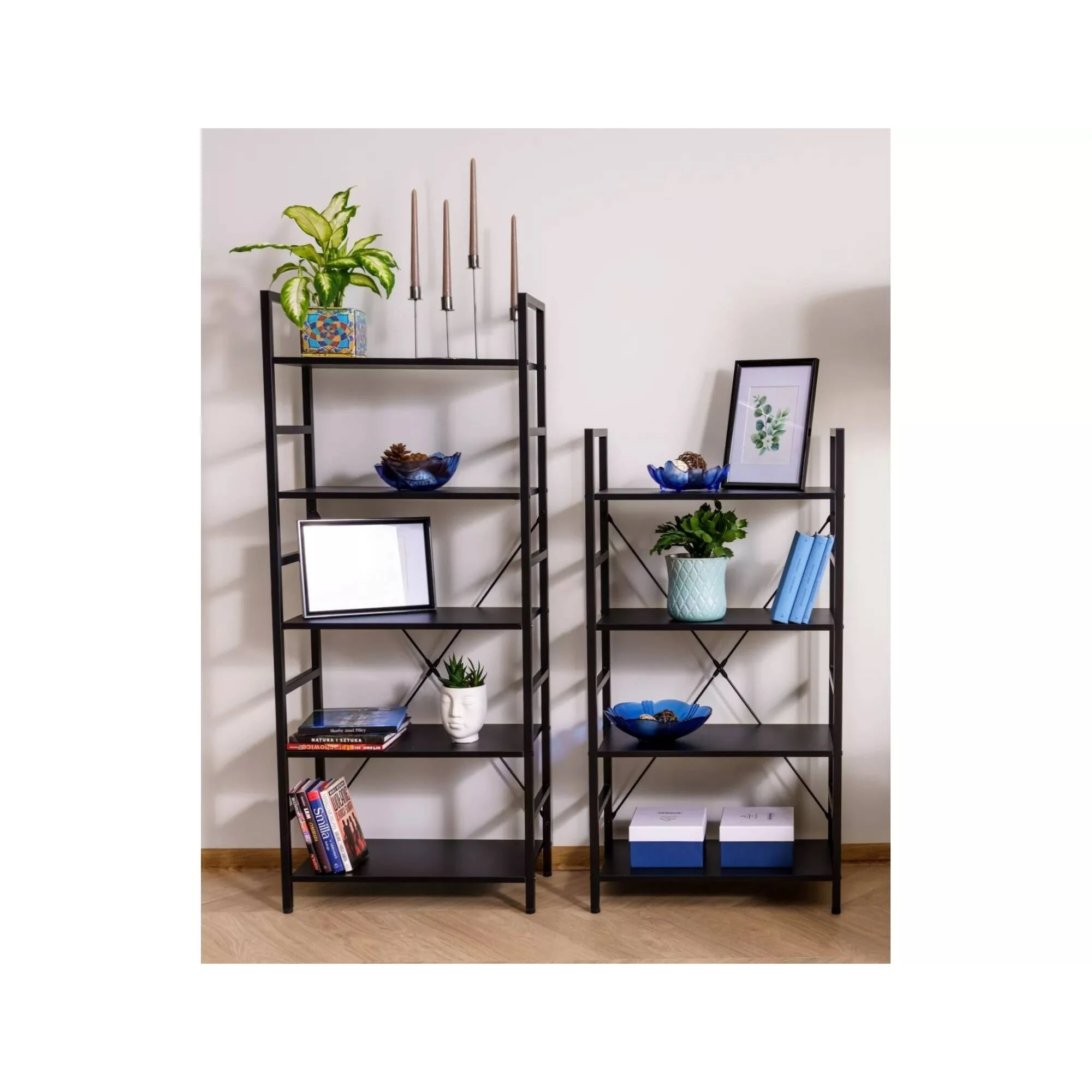Стелаж Signal LOFT R4 Чорний 115х60х30 LOFTR4C