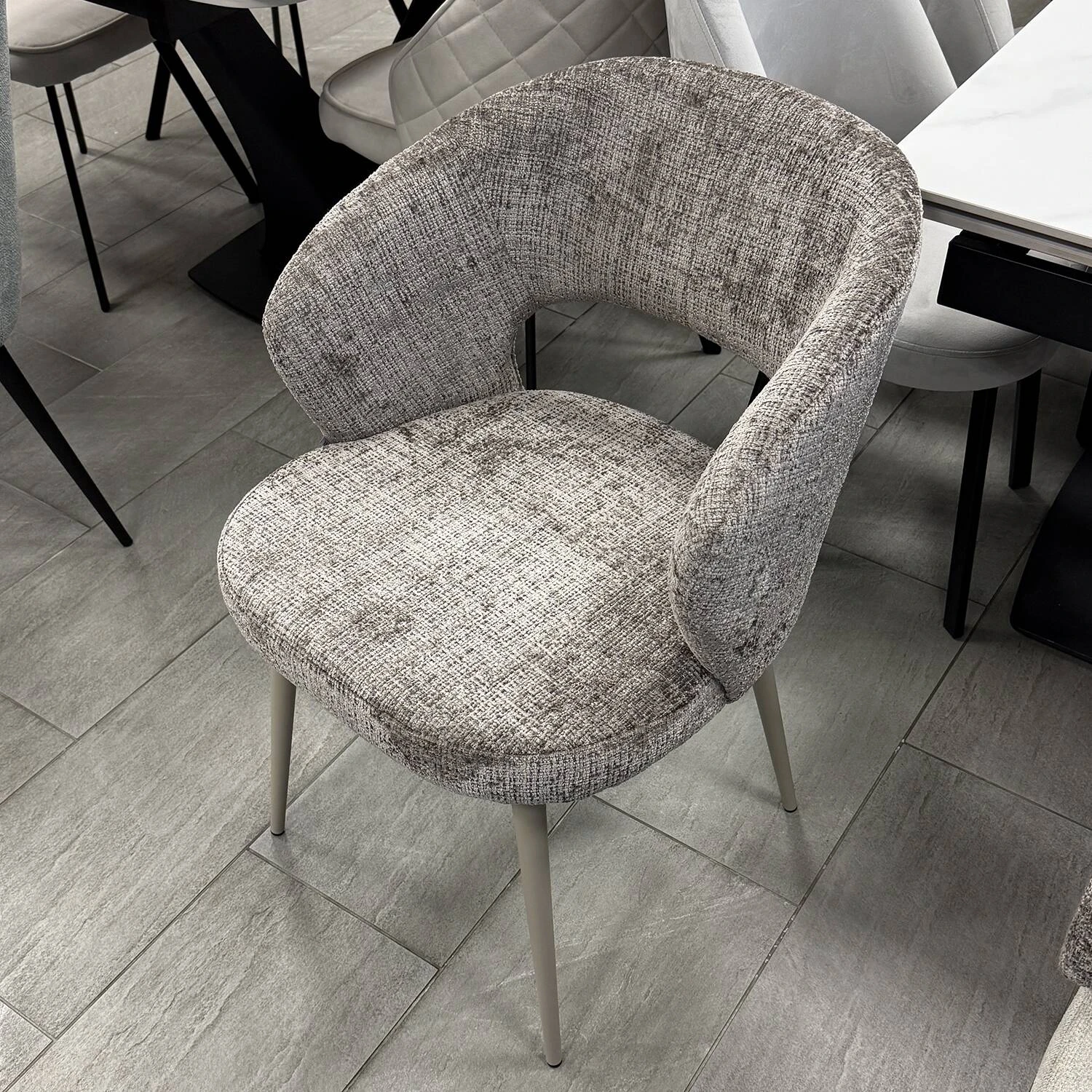 Стілець обідній Bjorn Madera Mondo 2кат. бежева рогожка