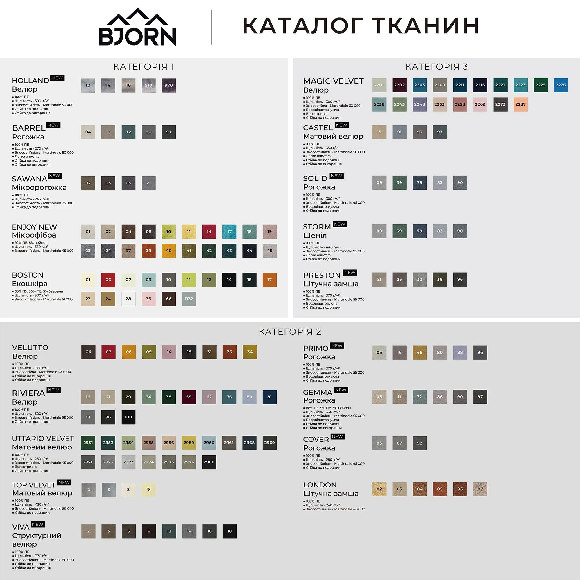 Стілець напівбарний Bjorn Matrix Apex 2кат. бежева рогожка