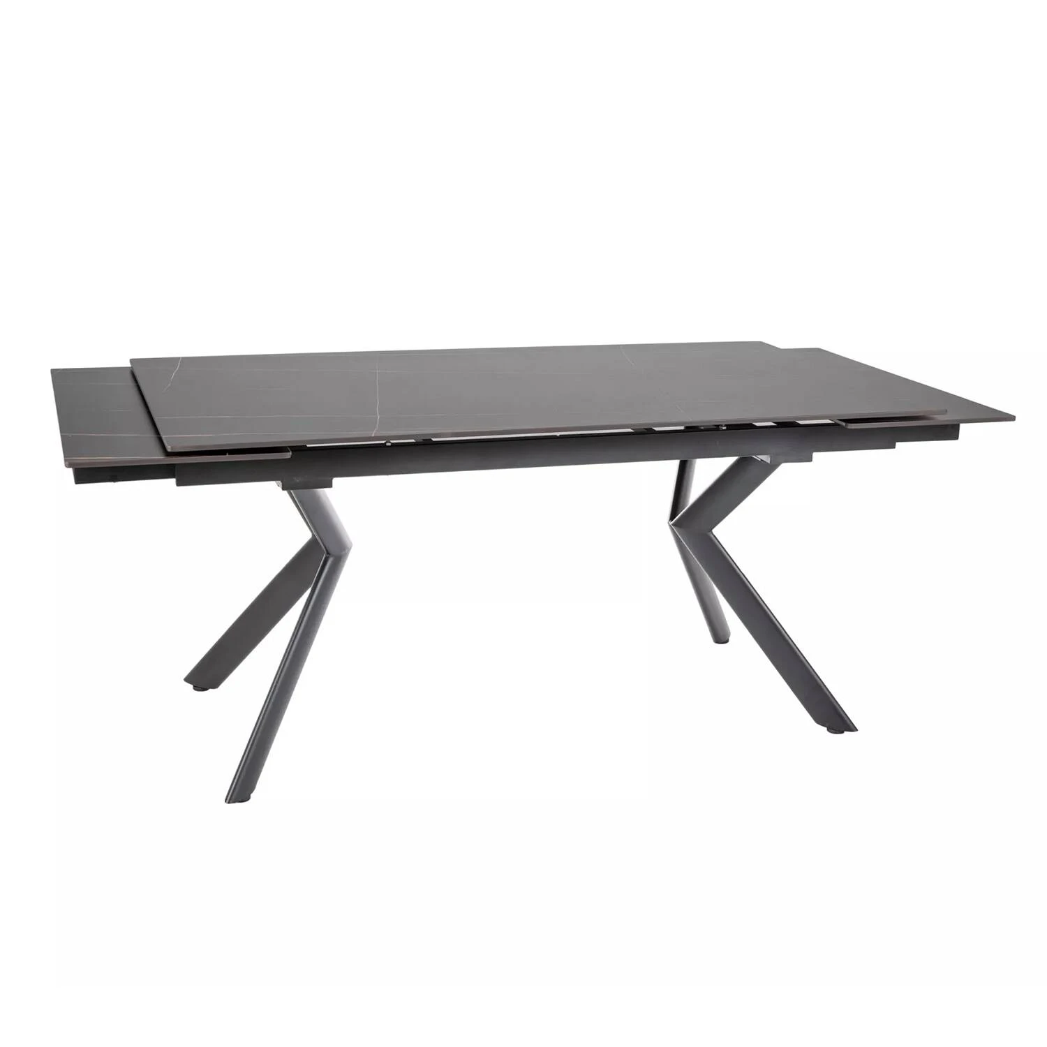 Стіл обідній розкладний Signal Norton 160-240x90x75 чорний