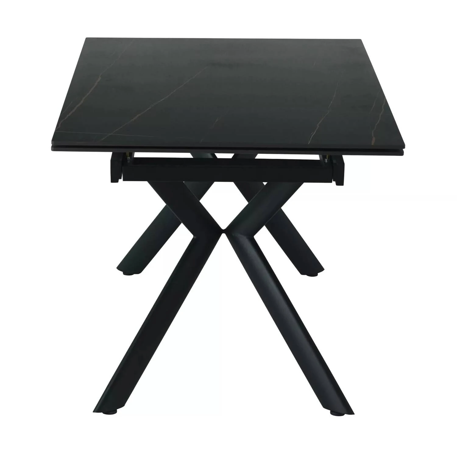 Стіл обідній розкладний Signal Norton 160-240x90x75 чорний