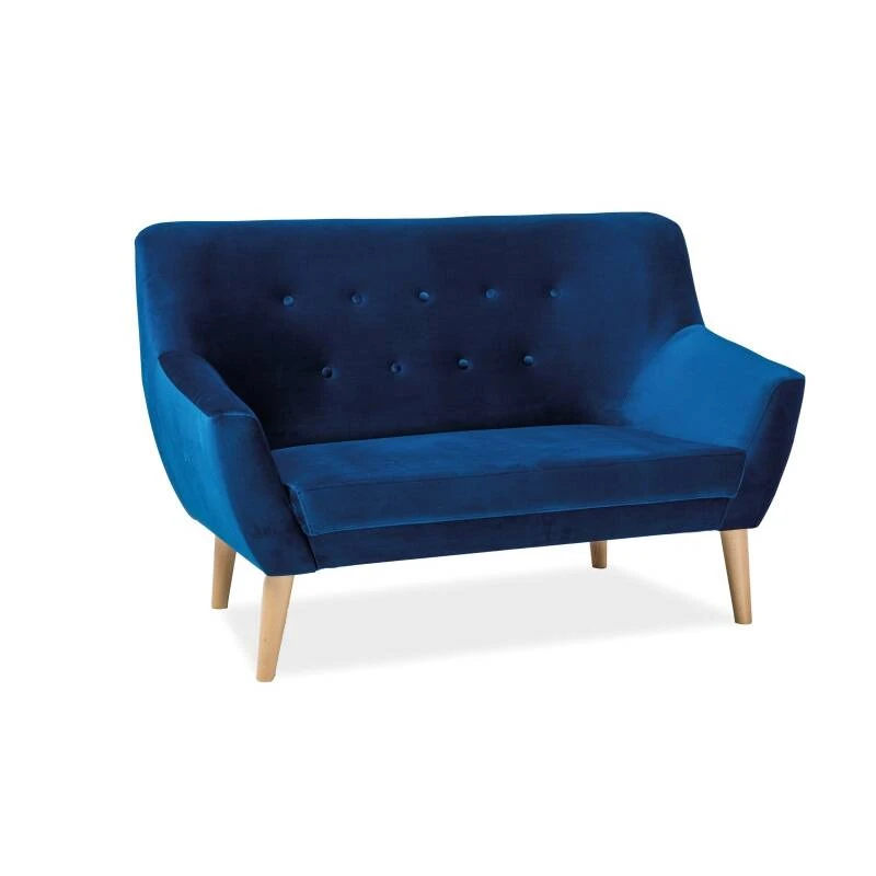 Диван Signal Nordic 2 Velvet Синій NORDIC2V86