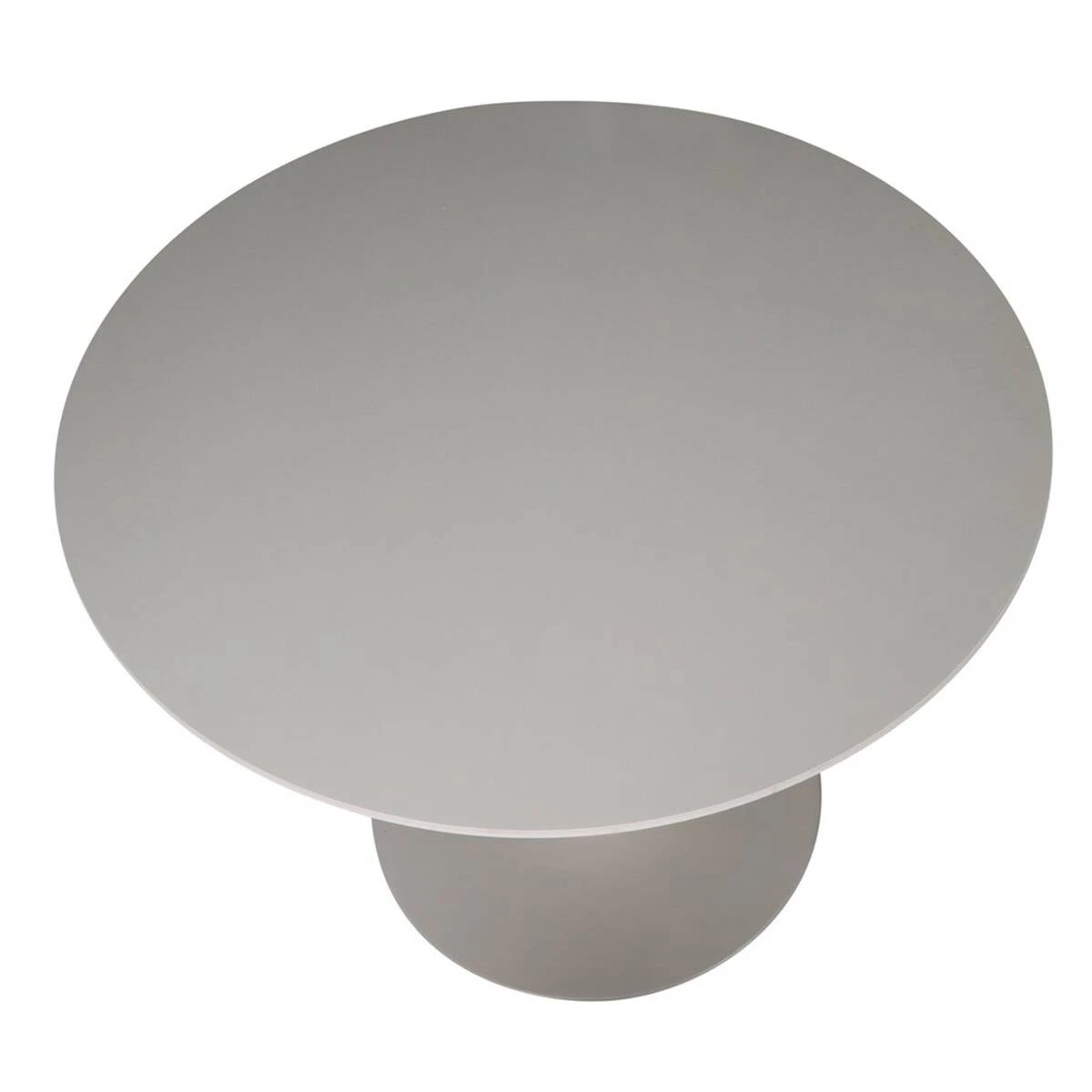 Стіл обідній Odin Ceramic бежевий матовий/кашемір d-90 см