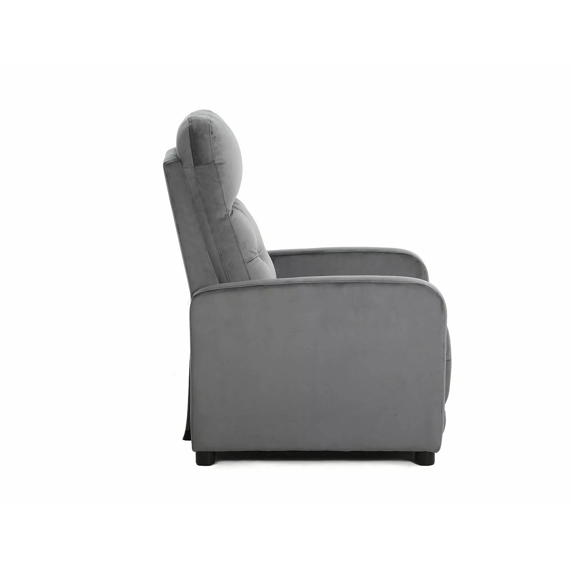 Крісло розкладне Signal OTUS VELVET Сірий BLUVEL 14 OTUSVSZ
