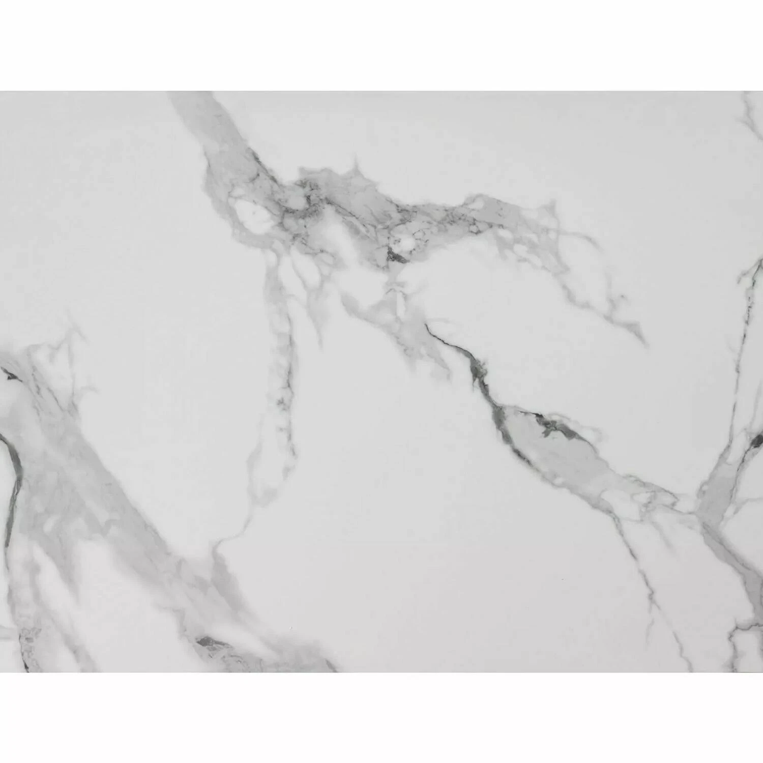 Стіл обідній Signal Prince Ceramic 180x90x75 білий calacatta/хром