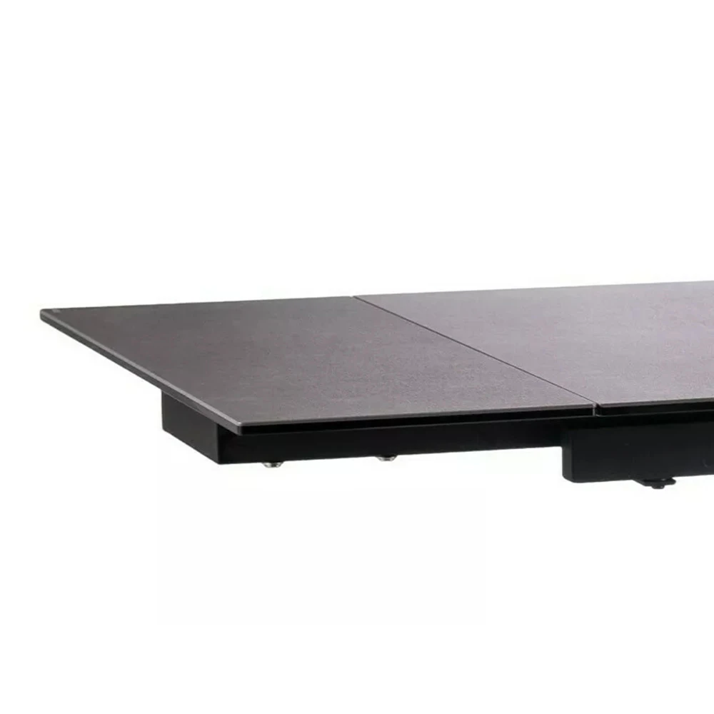 Стіл обідній розкладний Signal Salvadore Ceramic II 120-180x80x76 сірий/чорний матовий