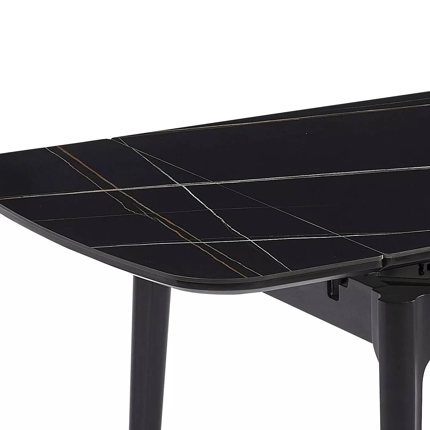Стіл обідній розкладний Signal Sento 120-180x80x75 чорний