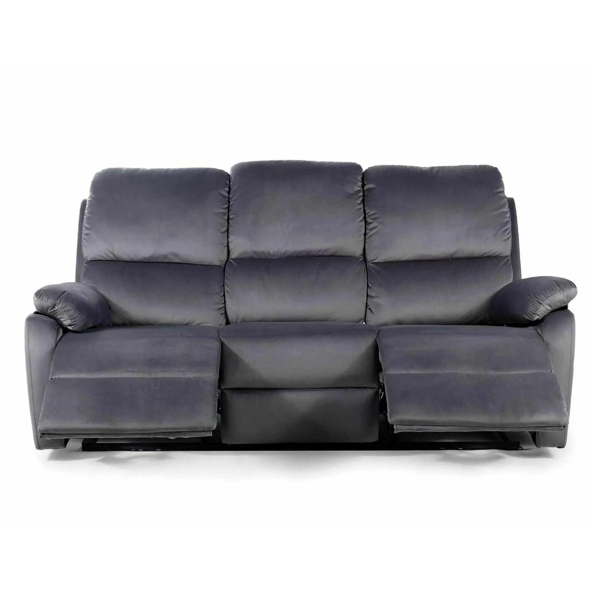 Диван-софа розкладна Signal SPENCER 3 VELVET сіра BL.14 SPENCER3VSZ
