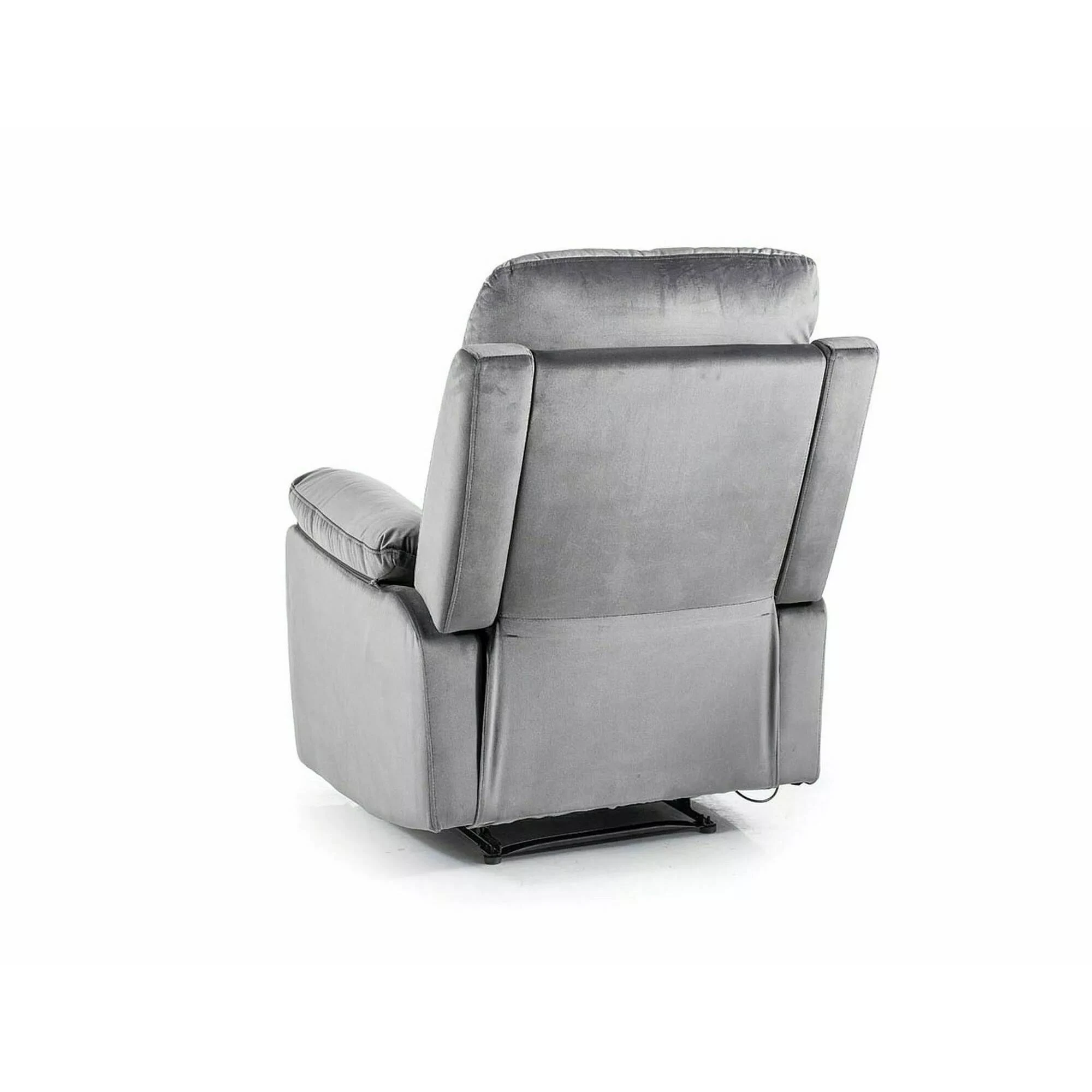 Крісло розкладне Signal SPENCER 1 VELVET сіре BL.14 SPENCER1VSZ