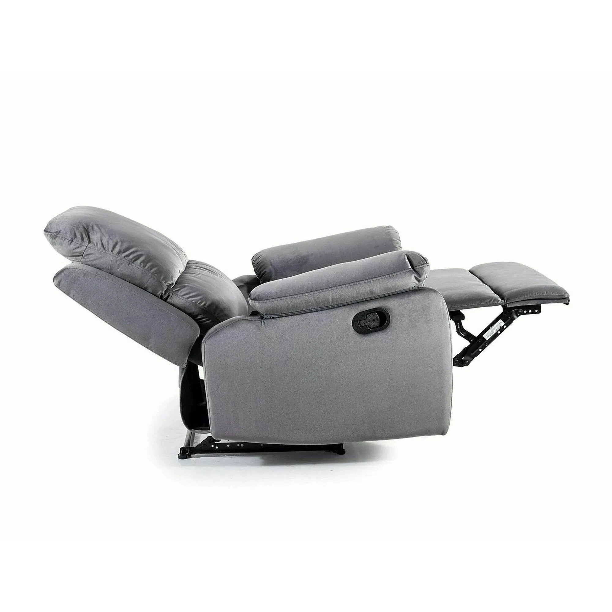 Крісло розкладне Signal SPENCER 1 VELVET сіре BL.14 SPENCER1VSZ