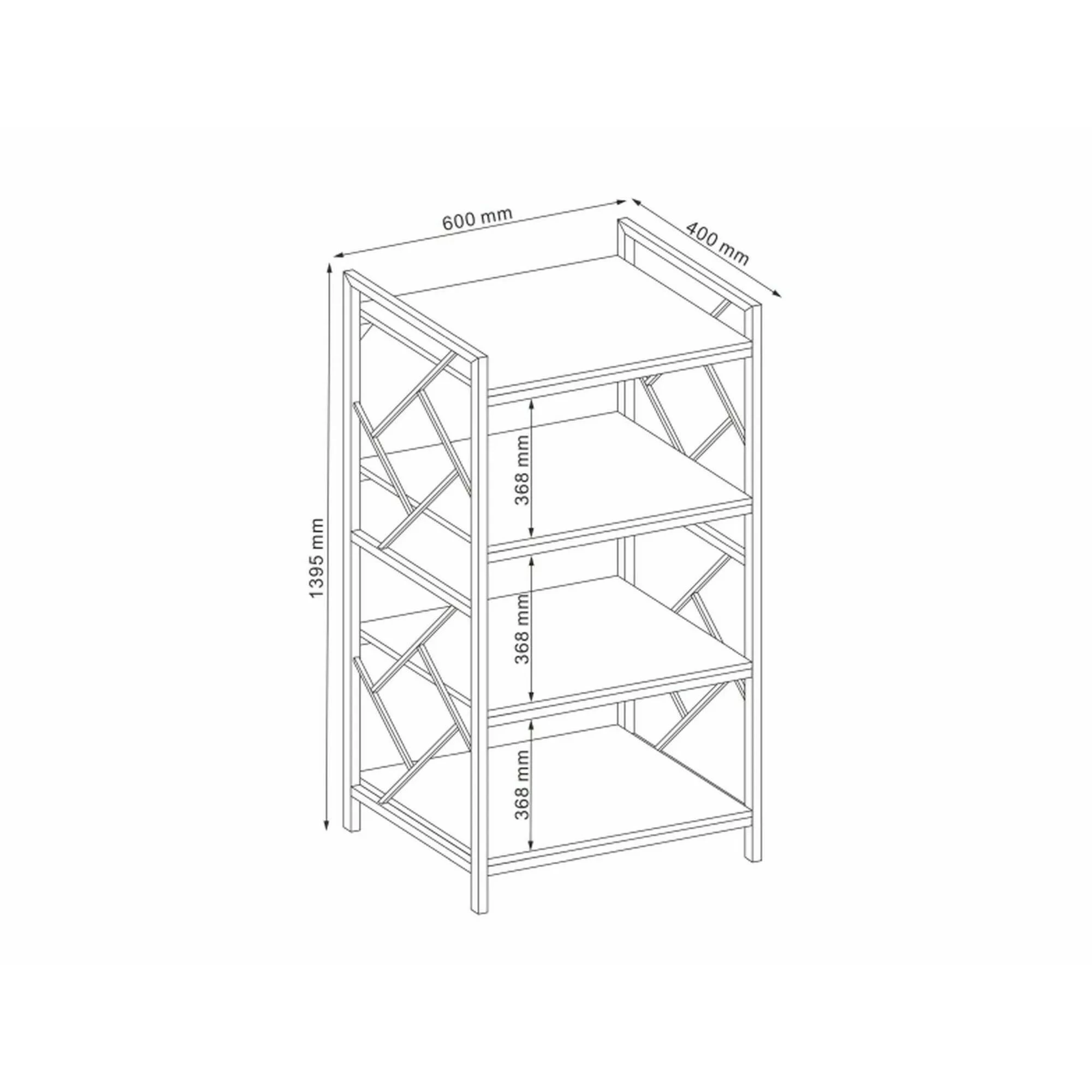 Стелаж Signal Tablo R4 Дуб 140х60 TABLOR4