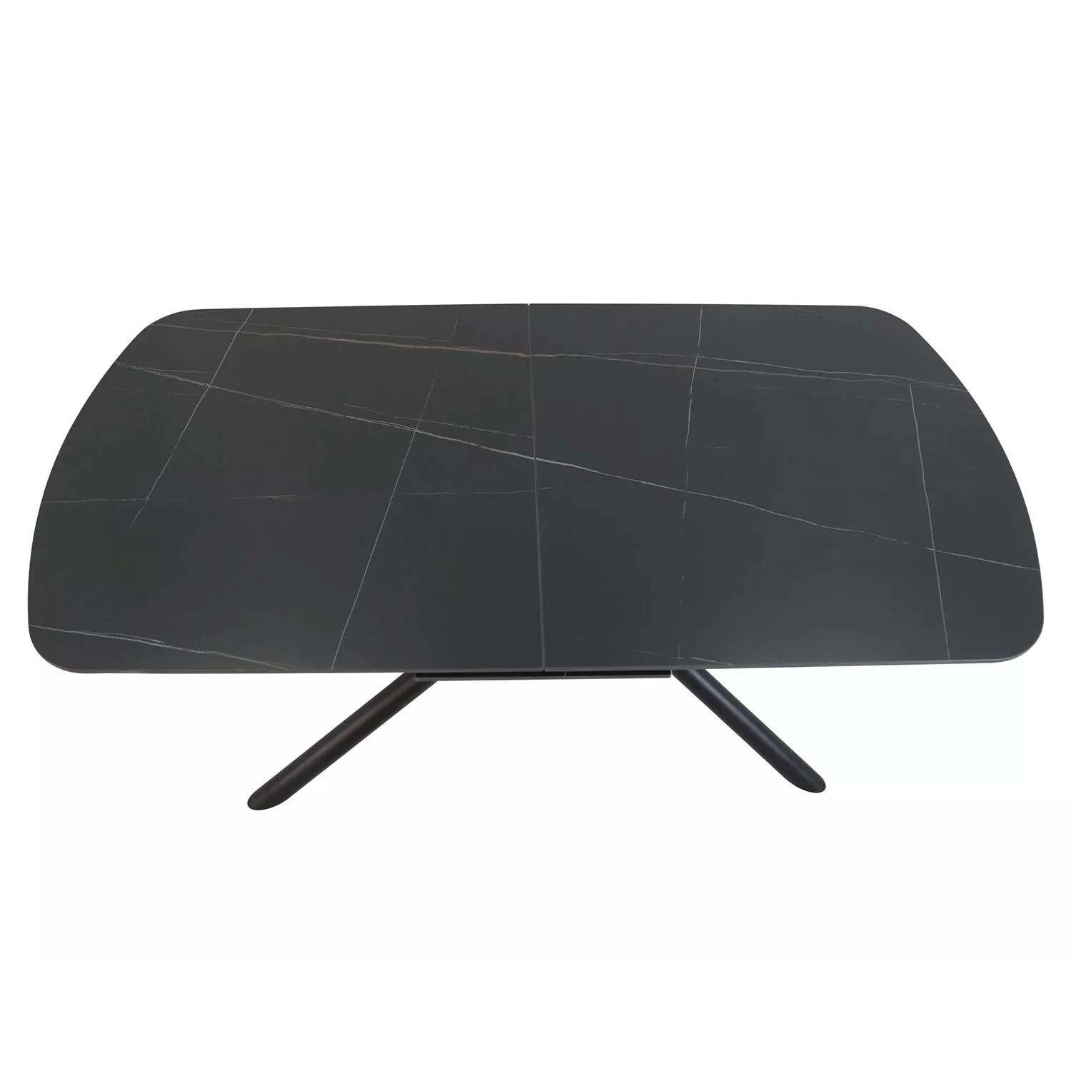 Стіл обідній розкладний Signal Vector 160-200x90x75 чорний