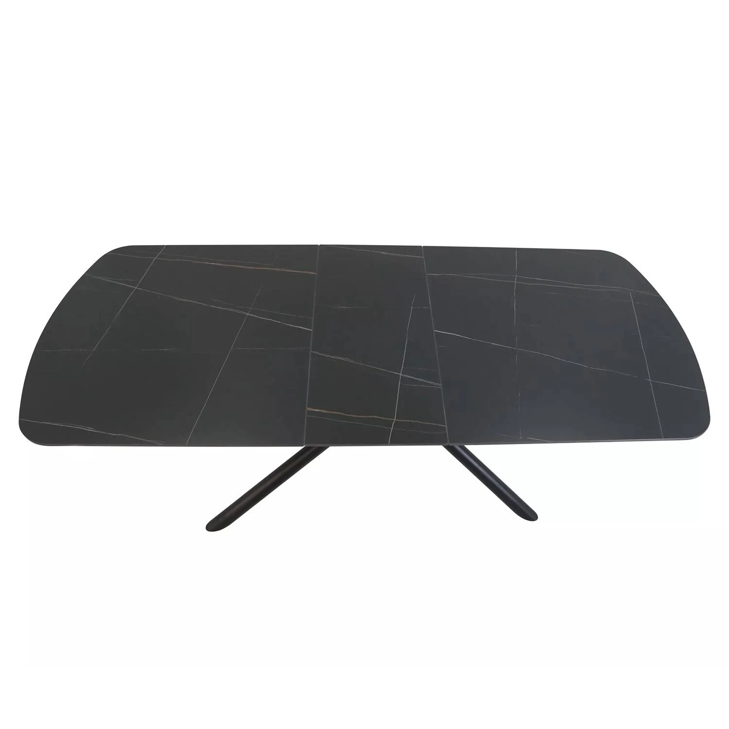 Стіл обідній розкладний Signal Vector 160-200x90x75 чорний