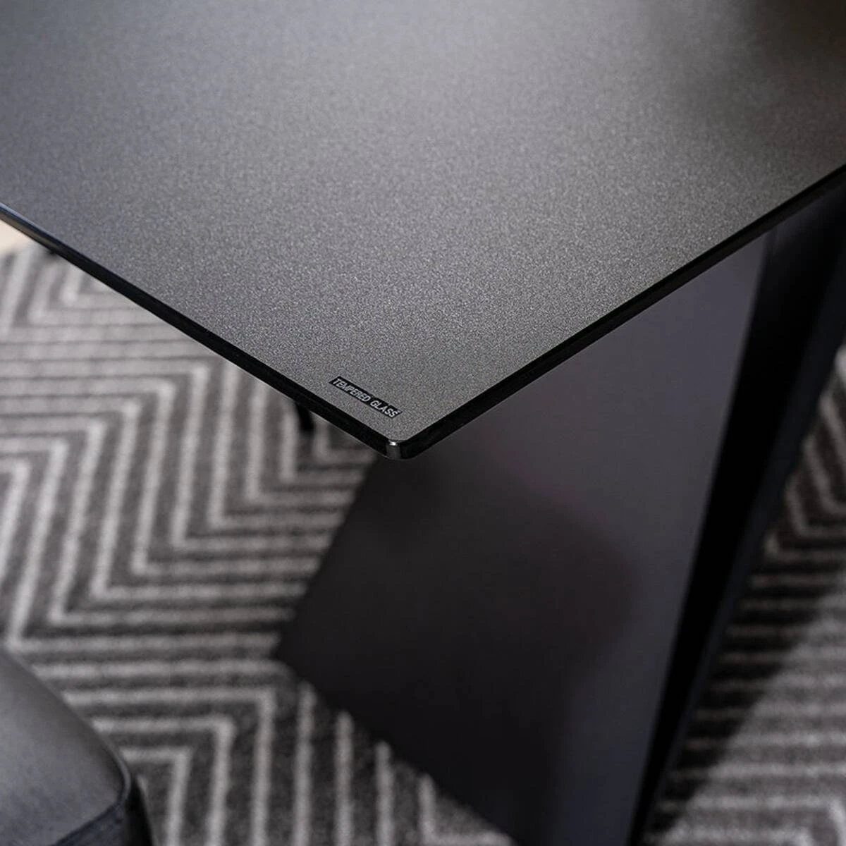Стіл обідній розкладний Signal Westin SG 120-160x80x76 чорний/чорний матовий